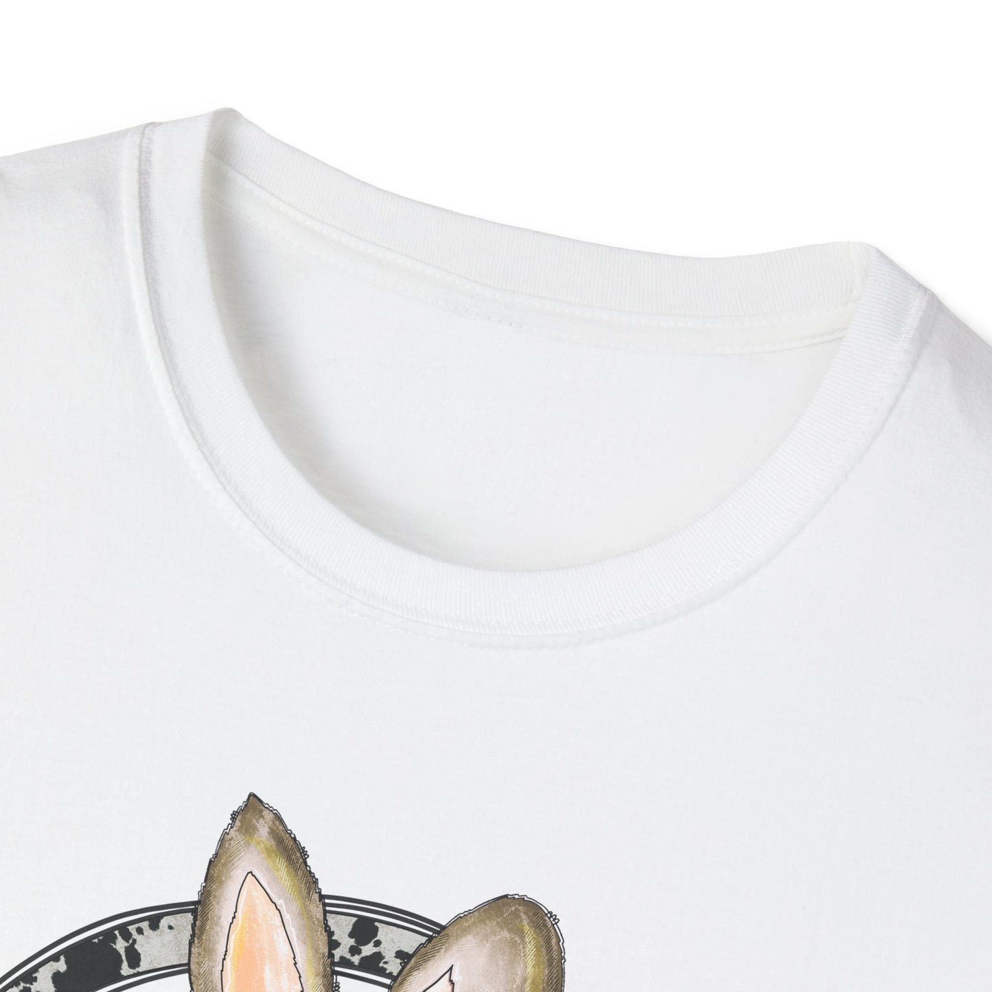 Easter Bunny Rainbow Western T-Shirt | Easter Tee