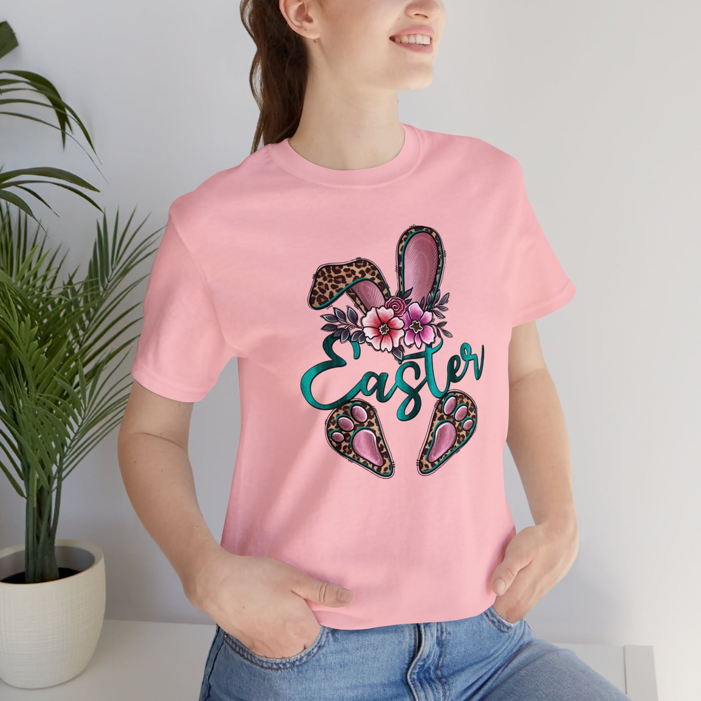 Easter Bunny Unisex Jersey Short Sleeve Tee