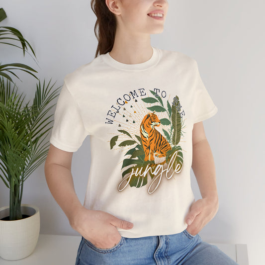 Welcome To the Jungle Unisex Jersey Short Sleeve Tee