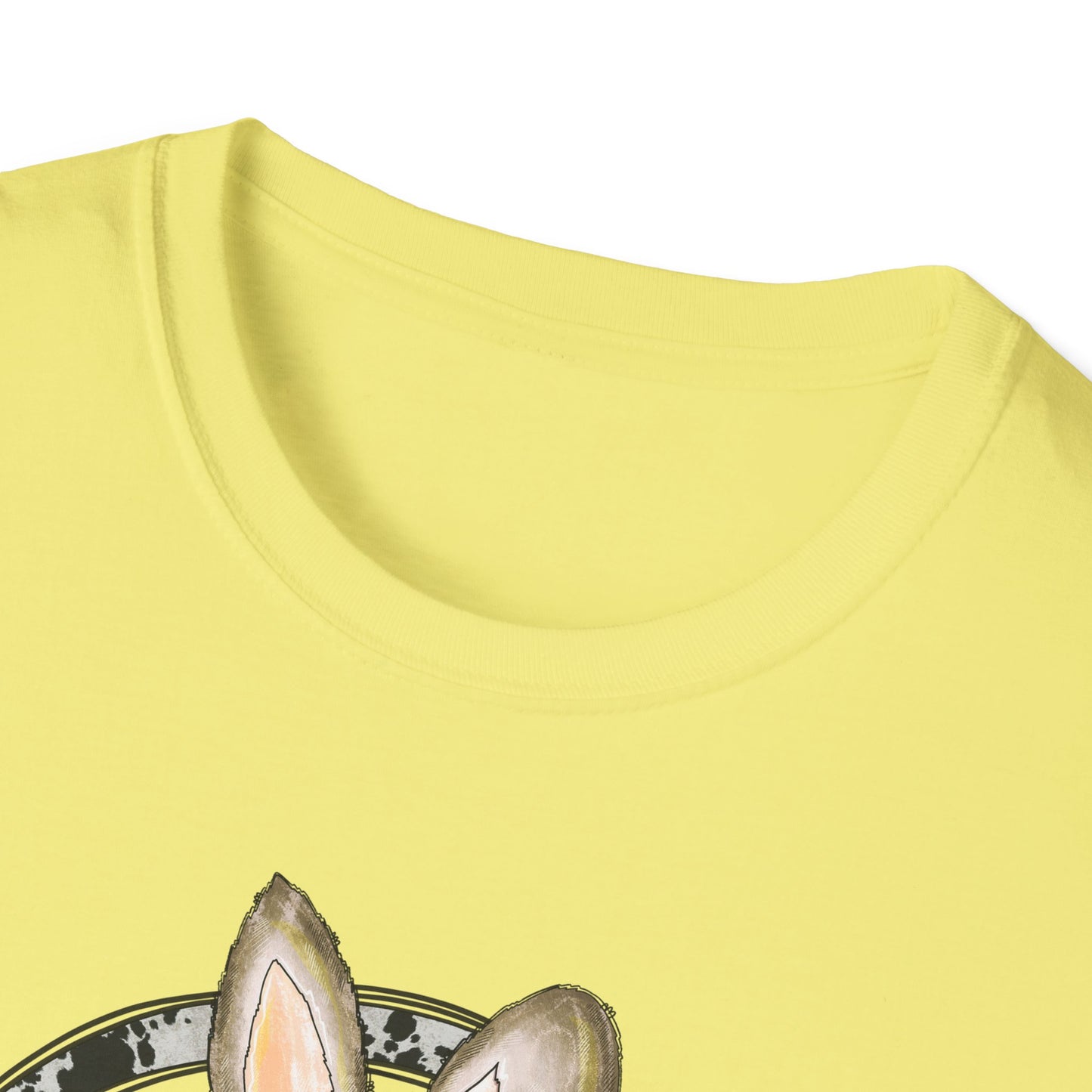 Easter Bunny Rainbow Western T-Shirt | Easter Tee