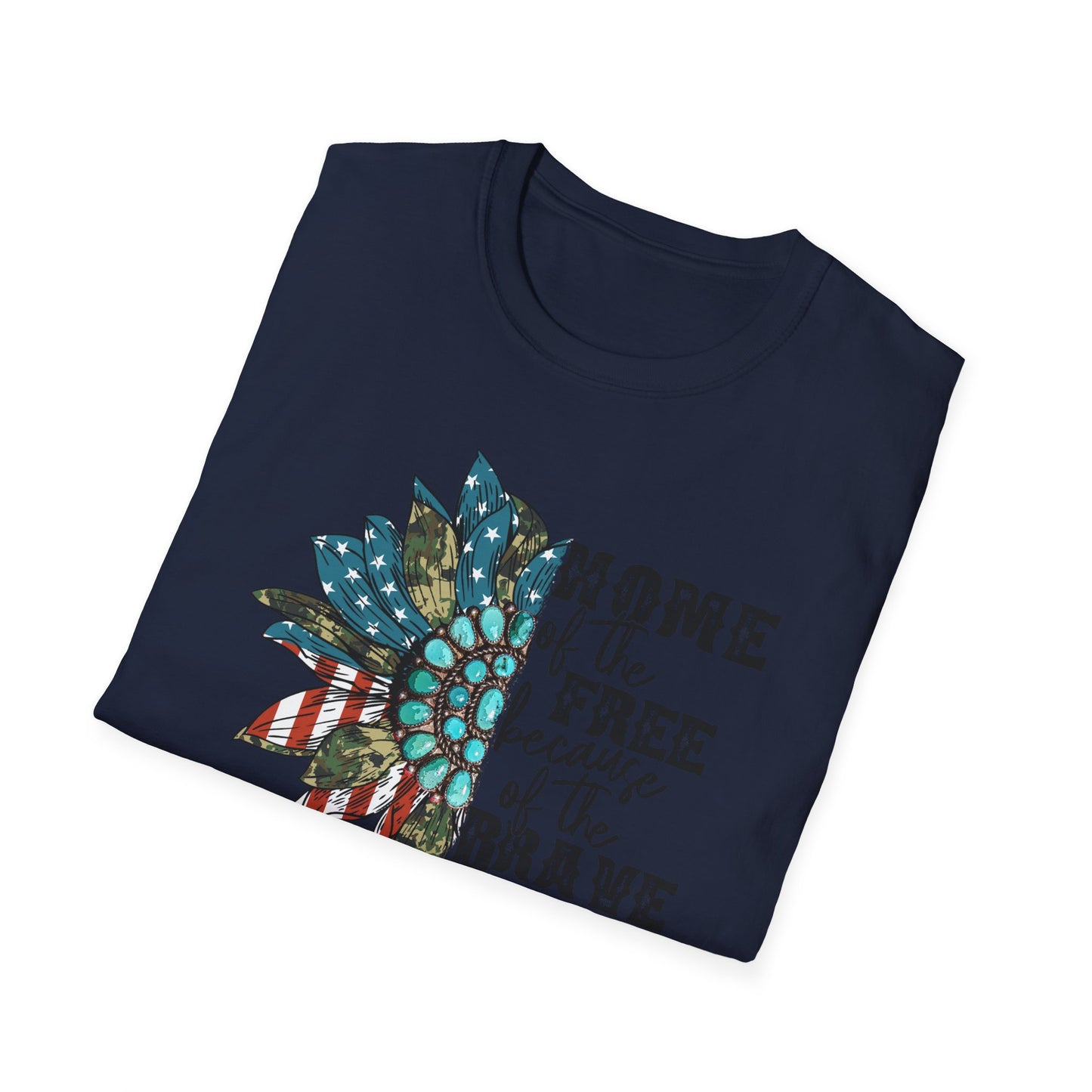 Americana "Home of the Free Because of the Brave" T-Shirt