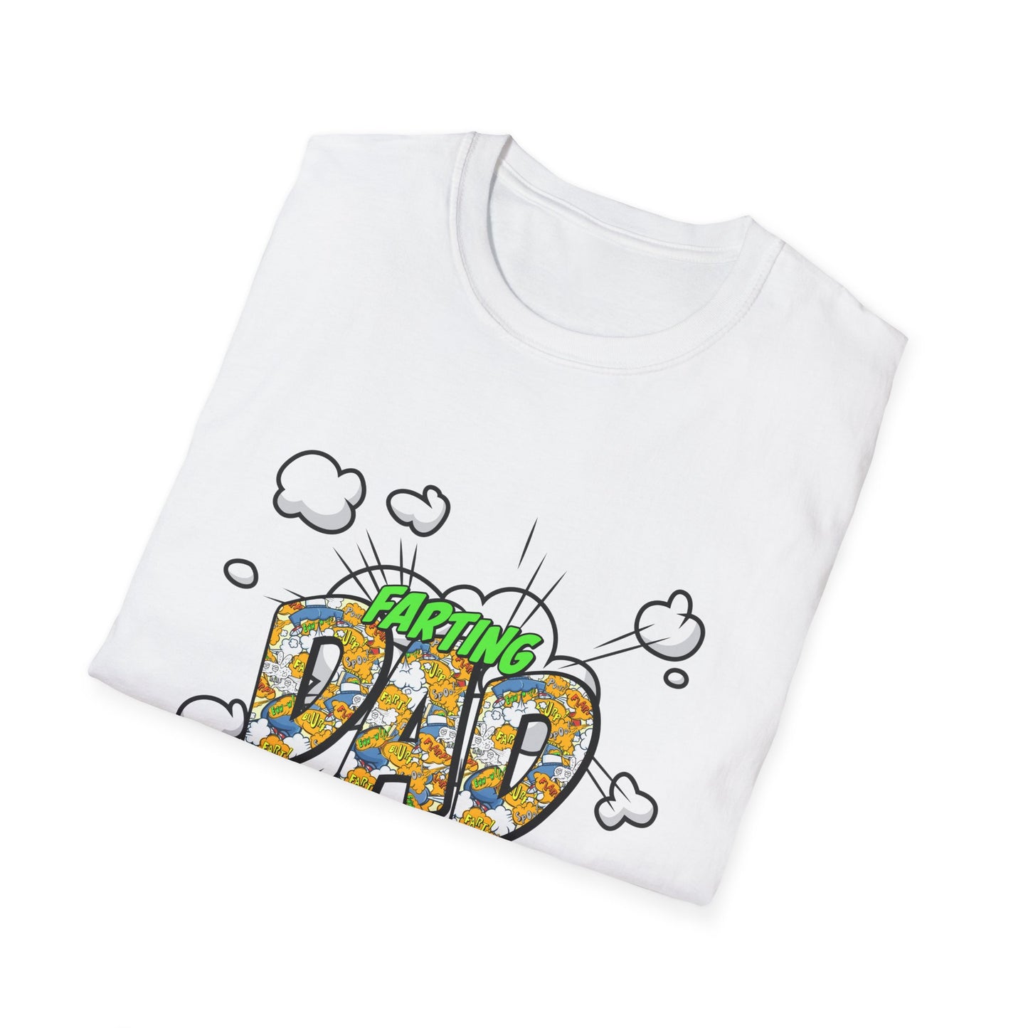 Farting Dad Softstyle T-Shirt