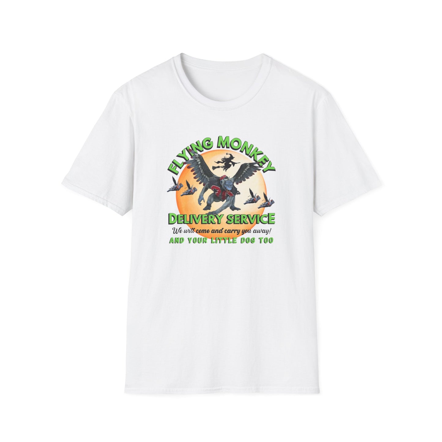 Flying Monkey Delivery Service Unisex Jersey Short Sleeve Tee