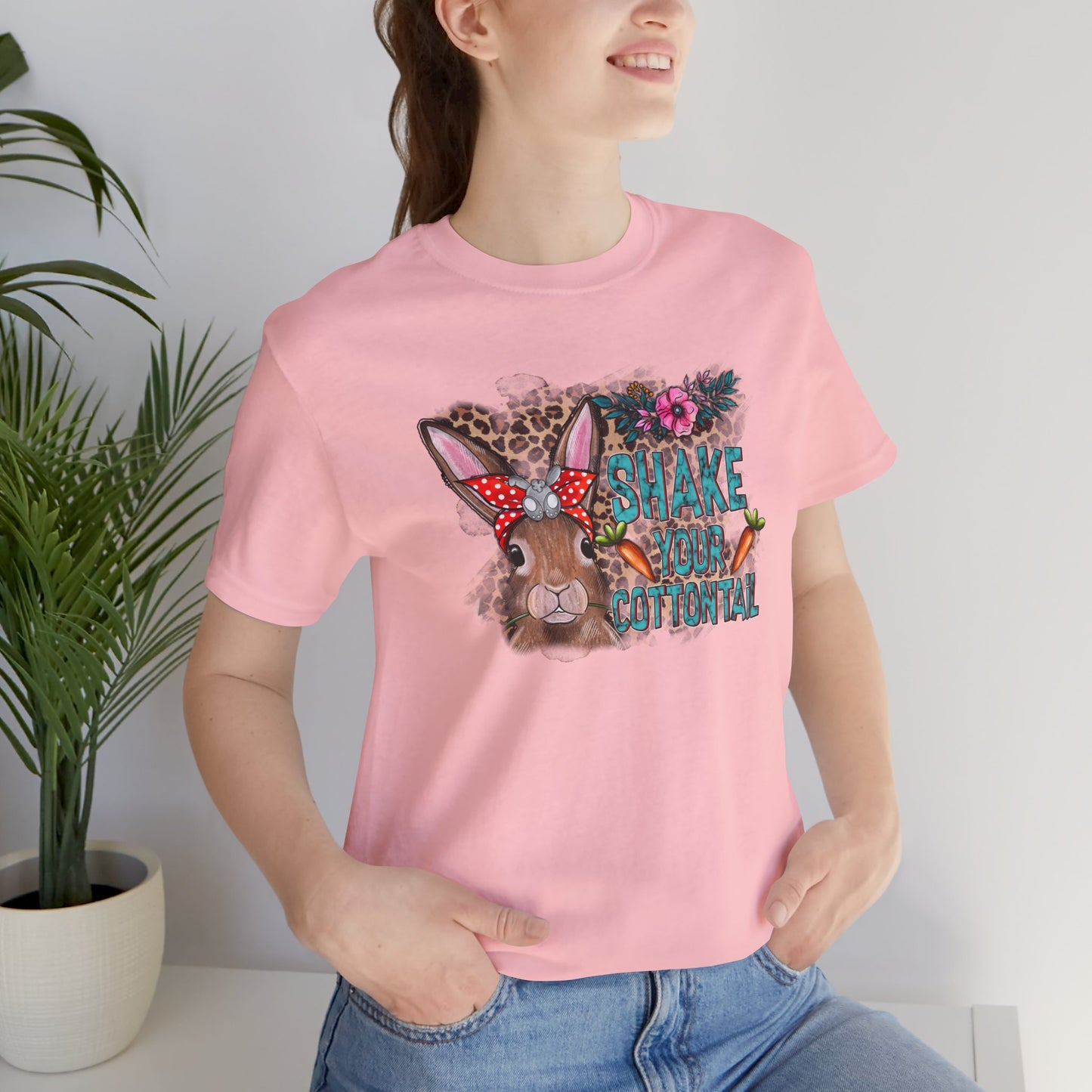 Shake Your Cottontail Unisex Jersey Short Sleeve Tee