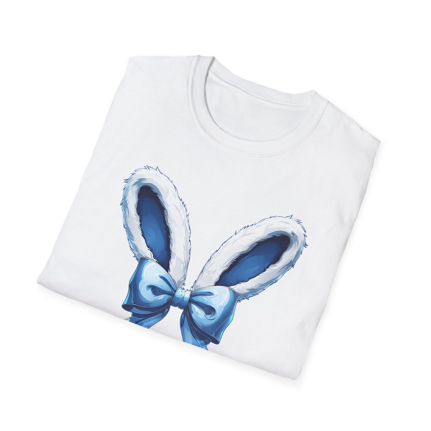Cute Bunny Ears T-Shirt for Easter, Spring Festival Tee, Unisex Graphic Shirt, Cozy Casual Wear, Gift for Animal Lovers