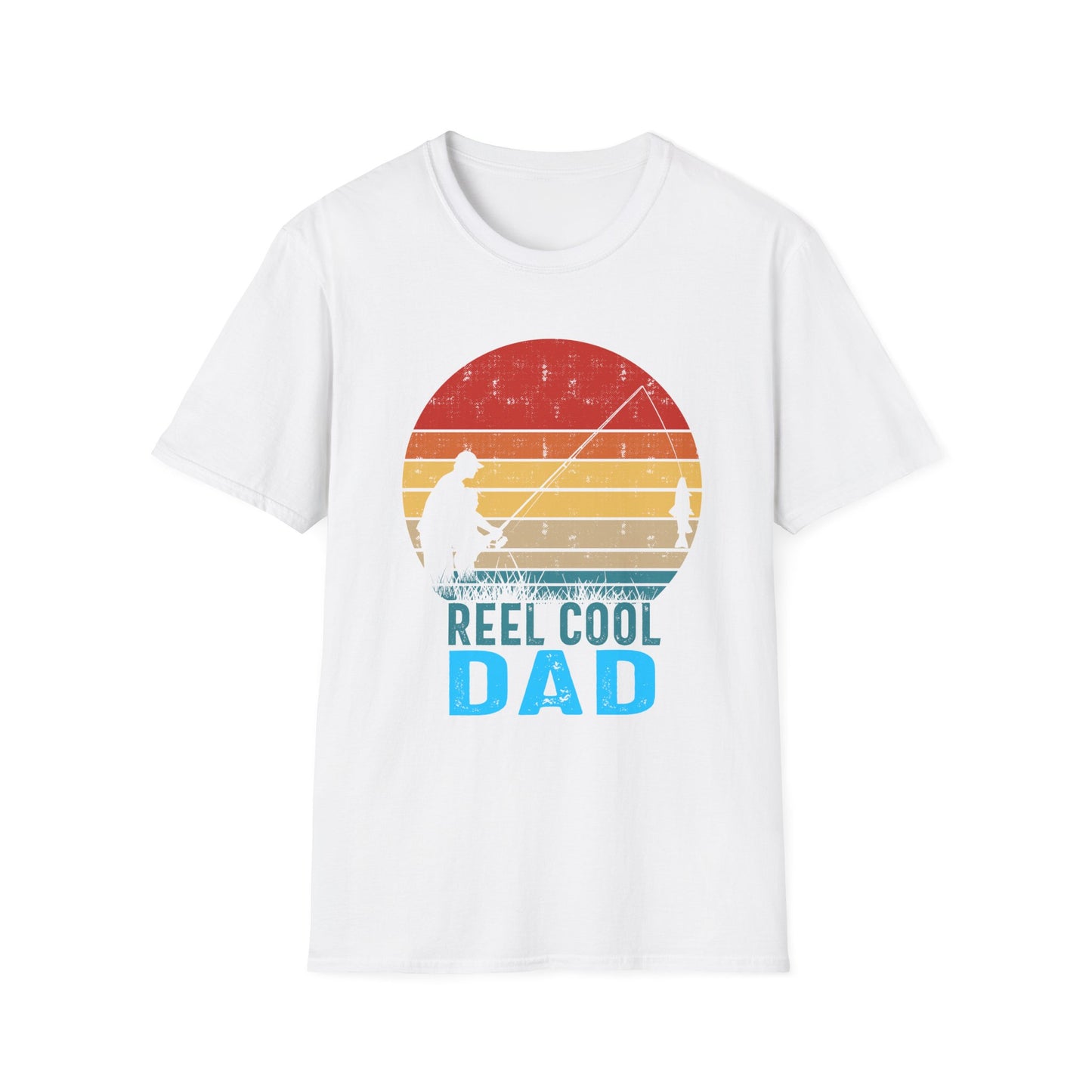 Reel Cool Dad Softstyle T-Shirt