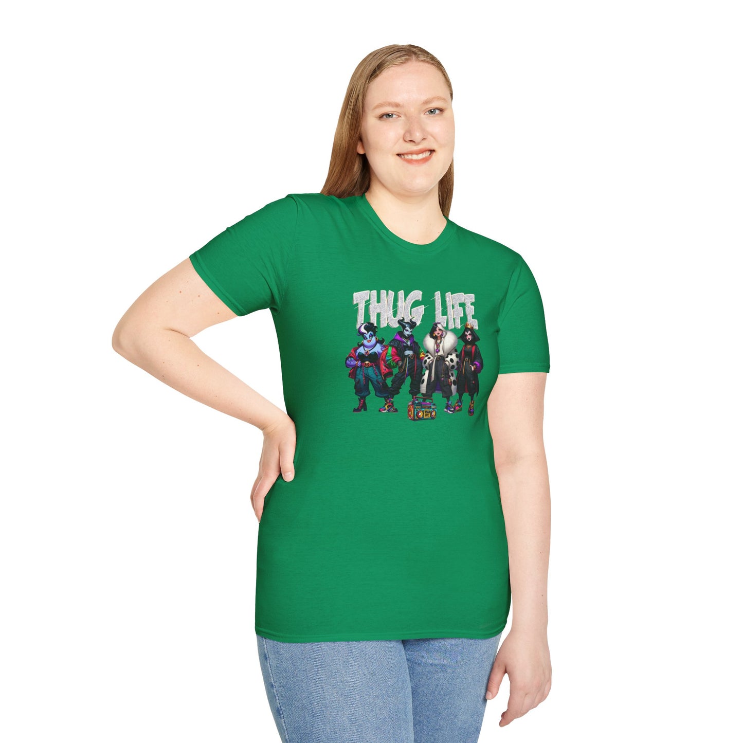 Disney Villains Thug Life Unisex T-Shirt