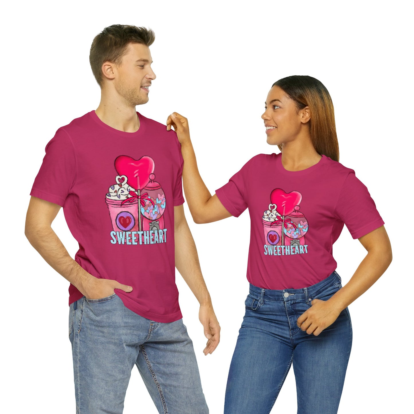 Sweetheart Unisex Jersey Short Sleeve Tee