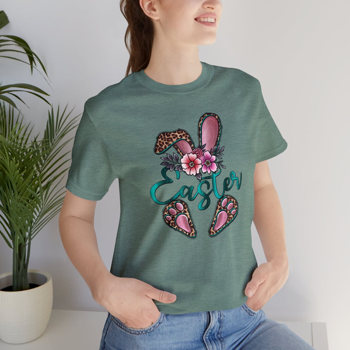 Easter Bunny Unisex Jersey Short Sleeve Tee