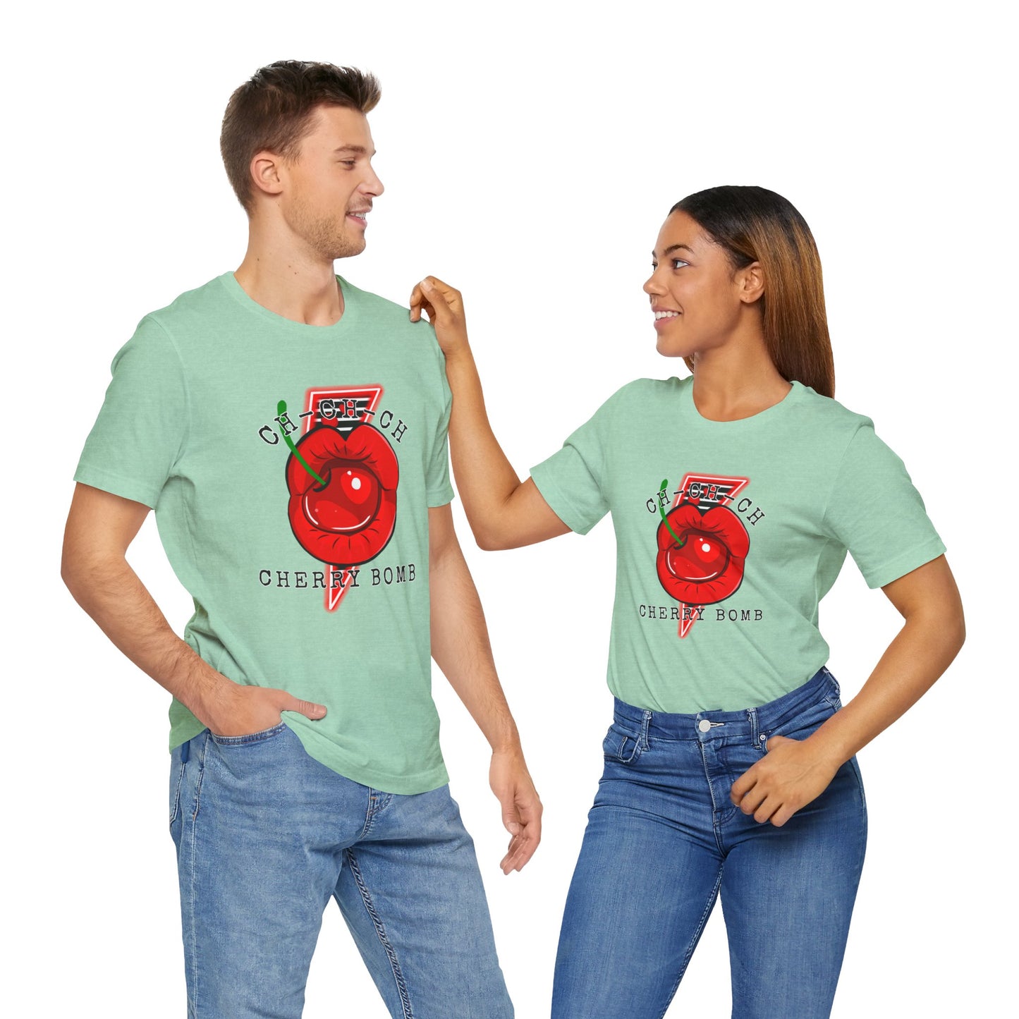 Ch-Ch-Ch Cherry Bomb Unisex Jersey Short Sleeve Tee