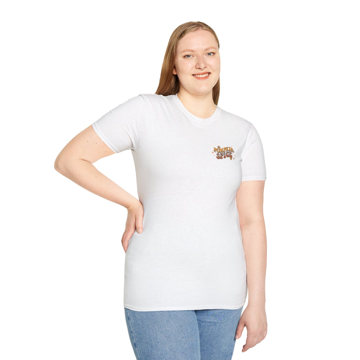 In My Pumpkin Spice Era Two-Sided Unisex Jersey Short Sleeve Tee