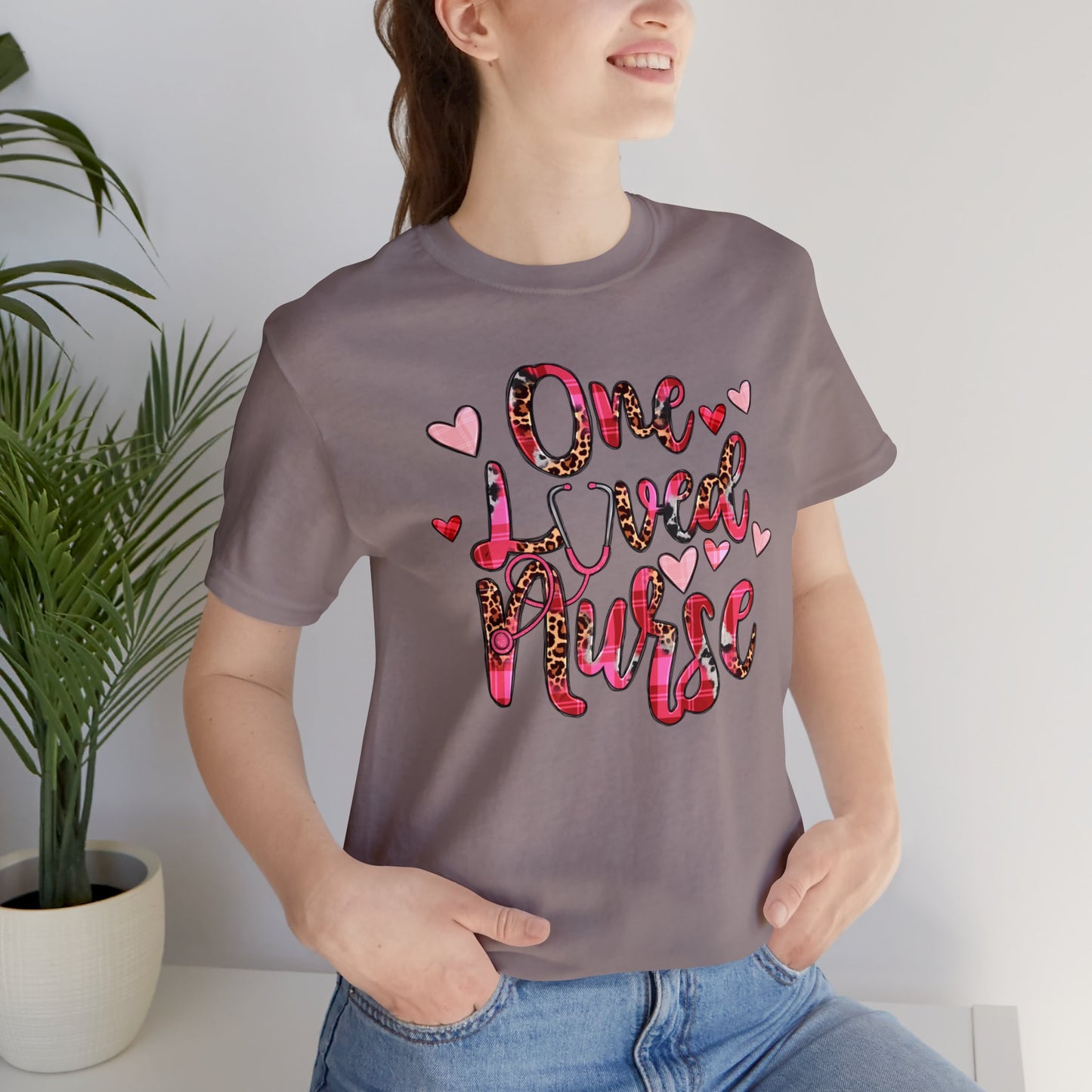 One Loved Nurse shirt, Nurse Valentine Shirt