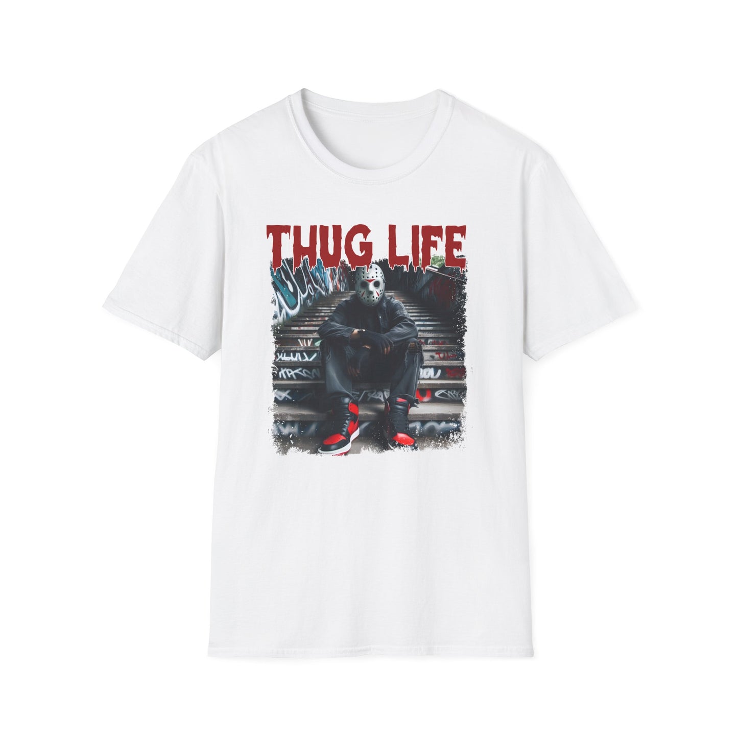 Horror Fan Unisex T-Shirt - Thug Life Jason Voorhees Friday the 13th Movie Series