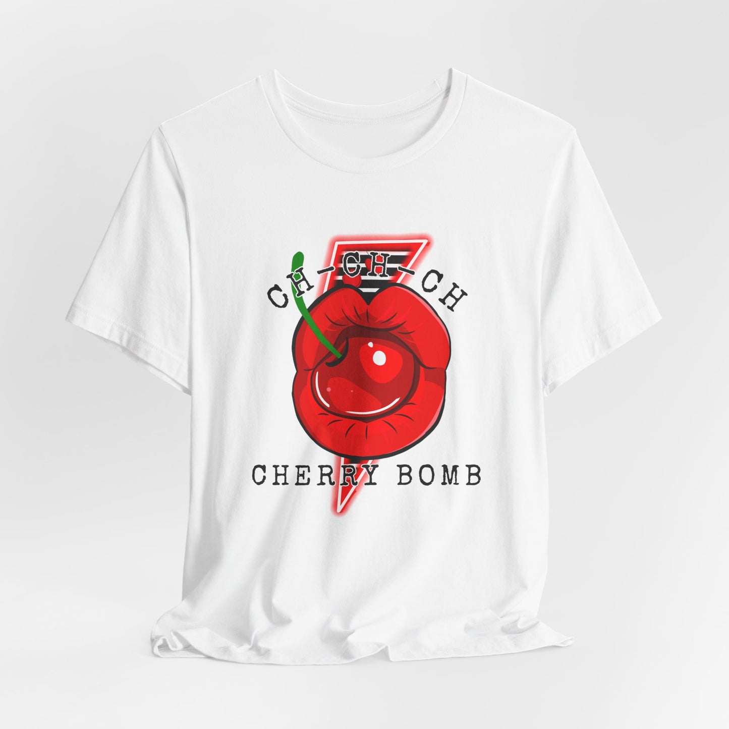 Ch-Ch-Ch Cherry Bomb Unisex Jersey Short Sleeve Tee