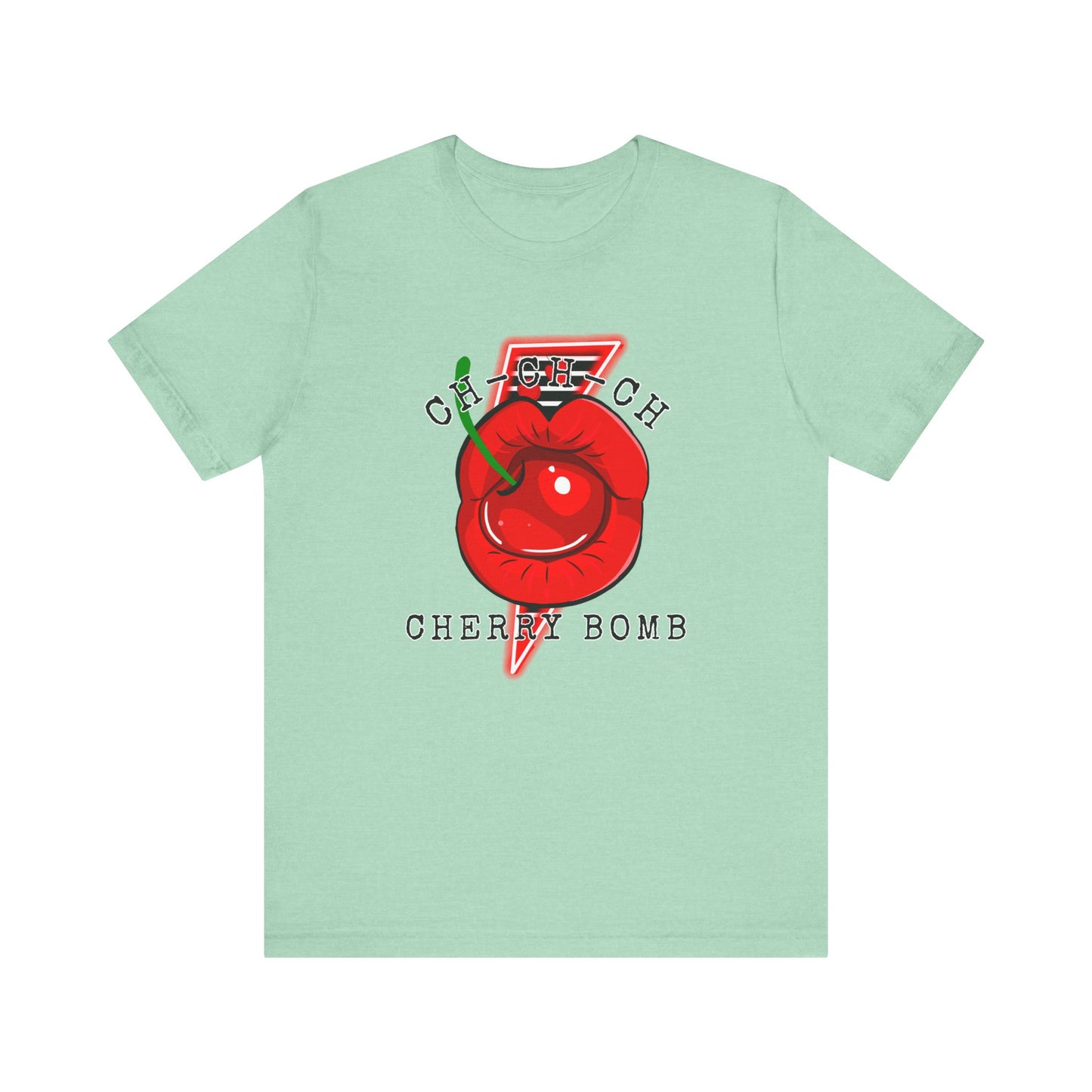 Ch-Ch-Ch Cherry Bomb Unisex Jersey Short Sleeve Tee