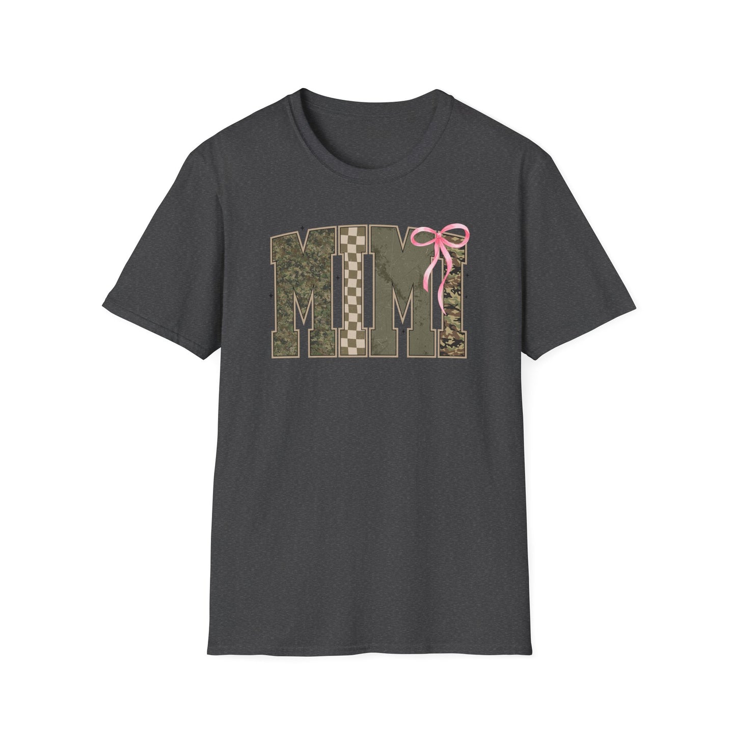 Mimi Coquette Military Style Bow T-Shirt | Cute Camouflage Bow Design