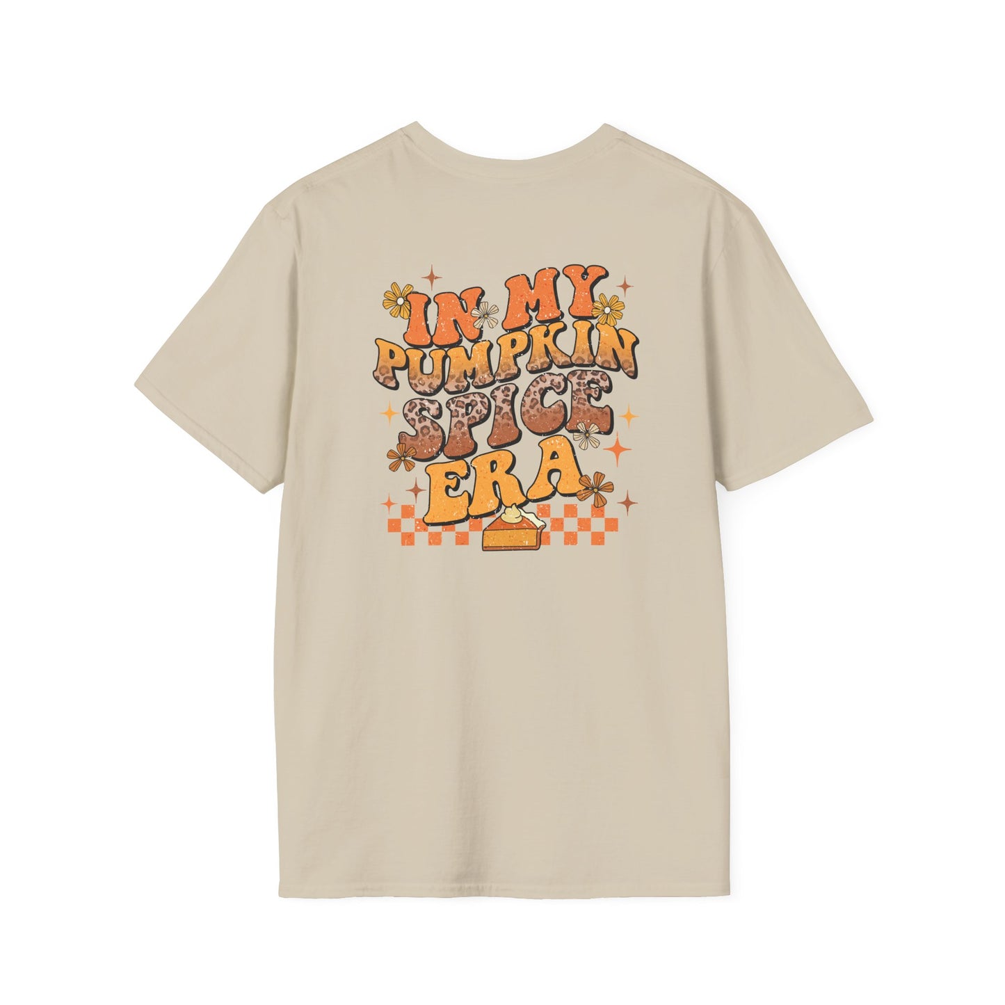 In My Pumpkin Spice Era Two-Sided Unisex Jersey Short Sleeve Tee