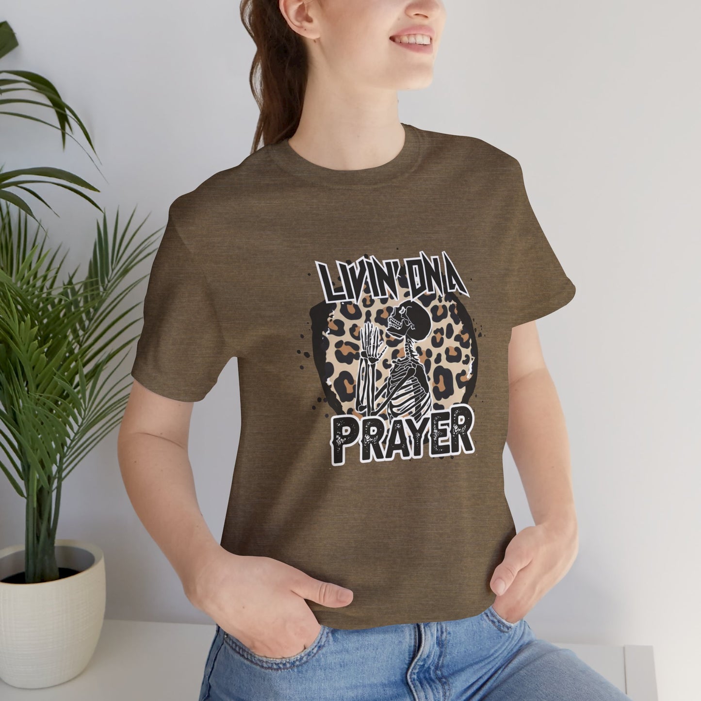 Livin' On a Prayer Unisex Jersey Short Sleeve Tee