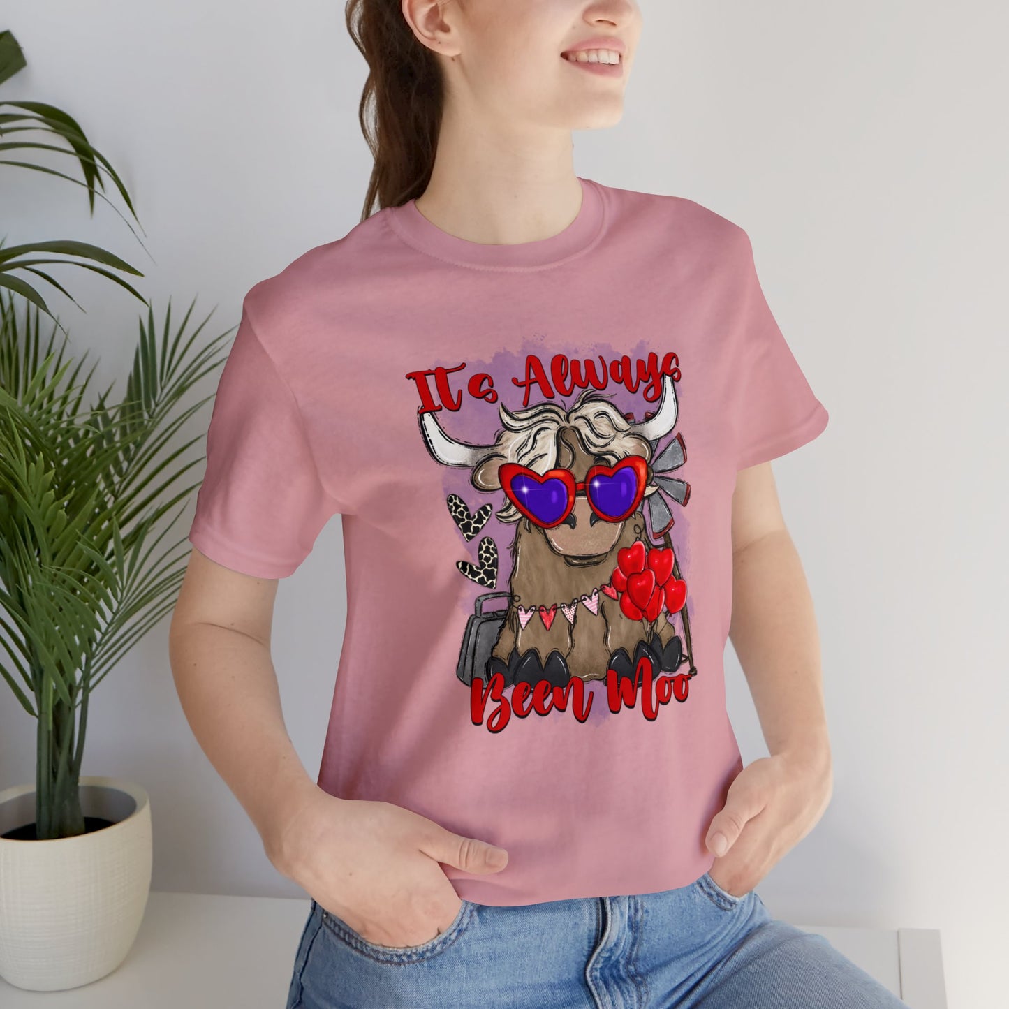 It's Always Been Moo Unisex Jersey Short Sleeve Tee