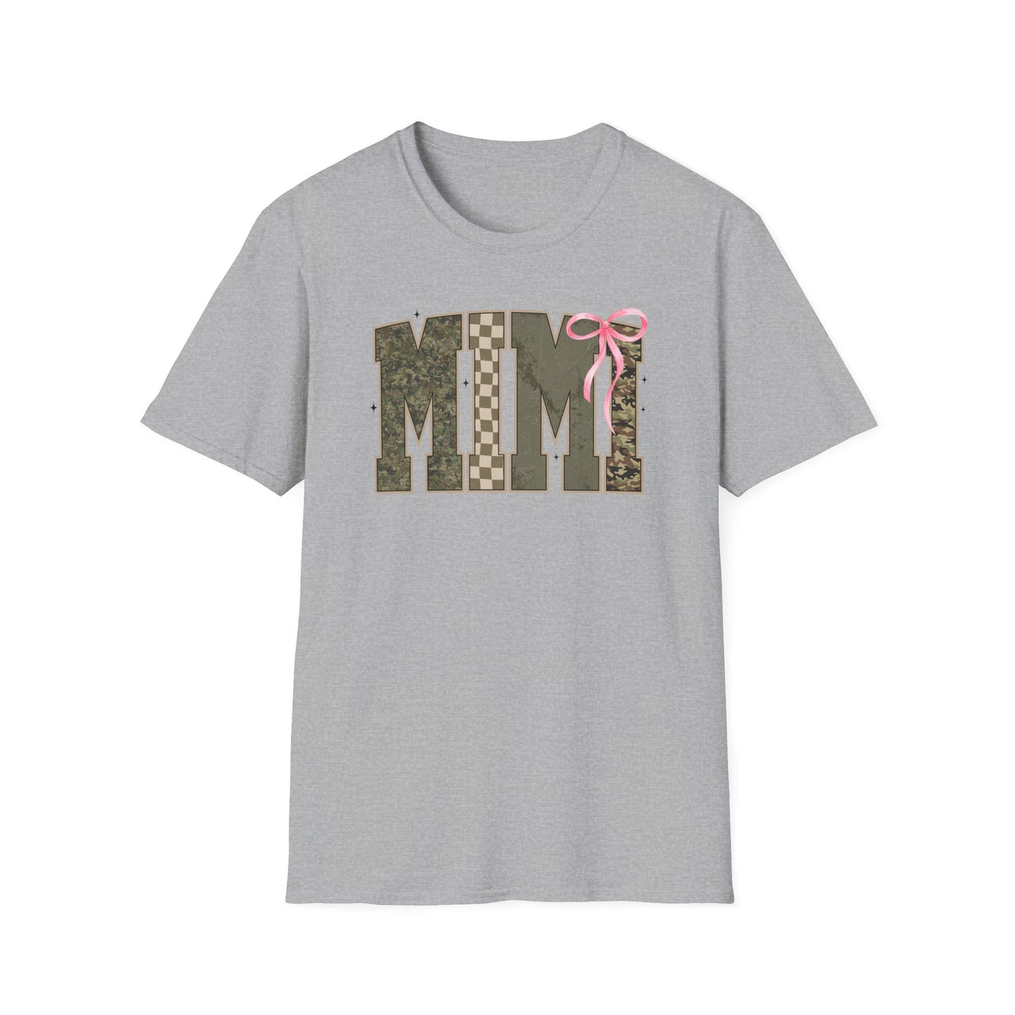 Mimi Coquette Military Style Bow T-Shirt | Cute Camouflage Bow Design