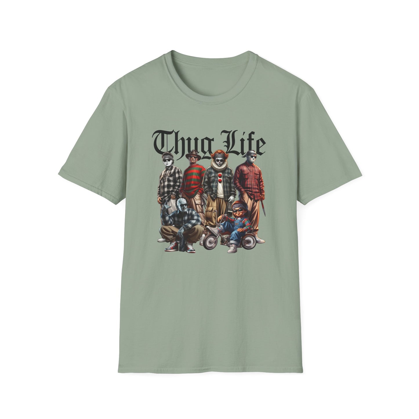 Horror Movie Characters Unisex T-Shirt - Thug Life Gang Life Fans