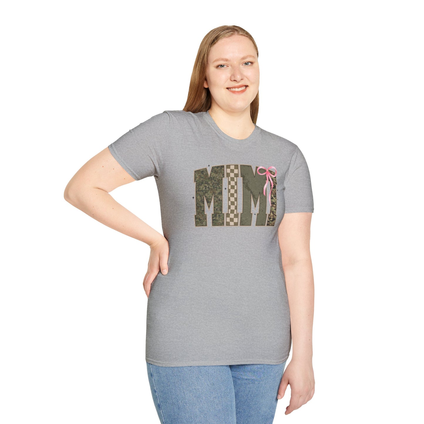 Mimi Coquette Military Style Bow T-Shirt | Cute Camouflage Bow Design