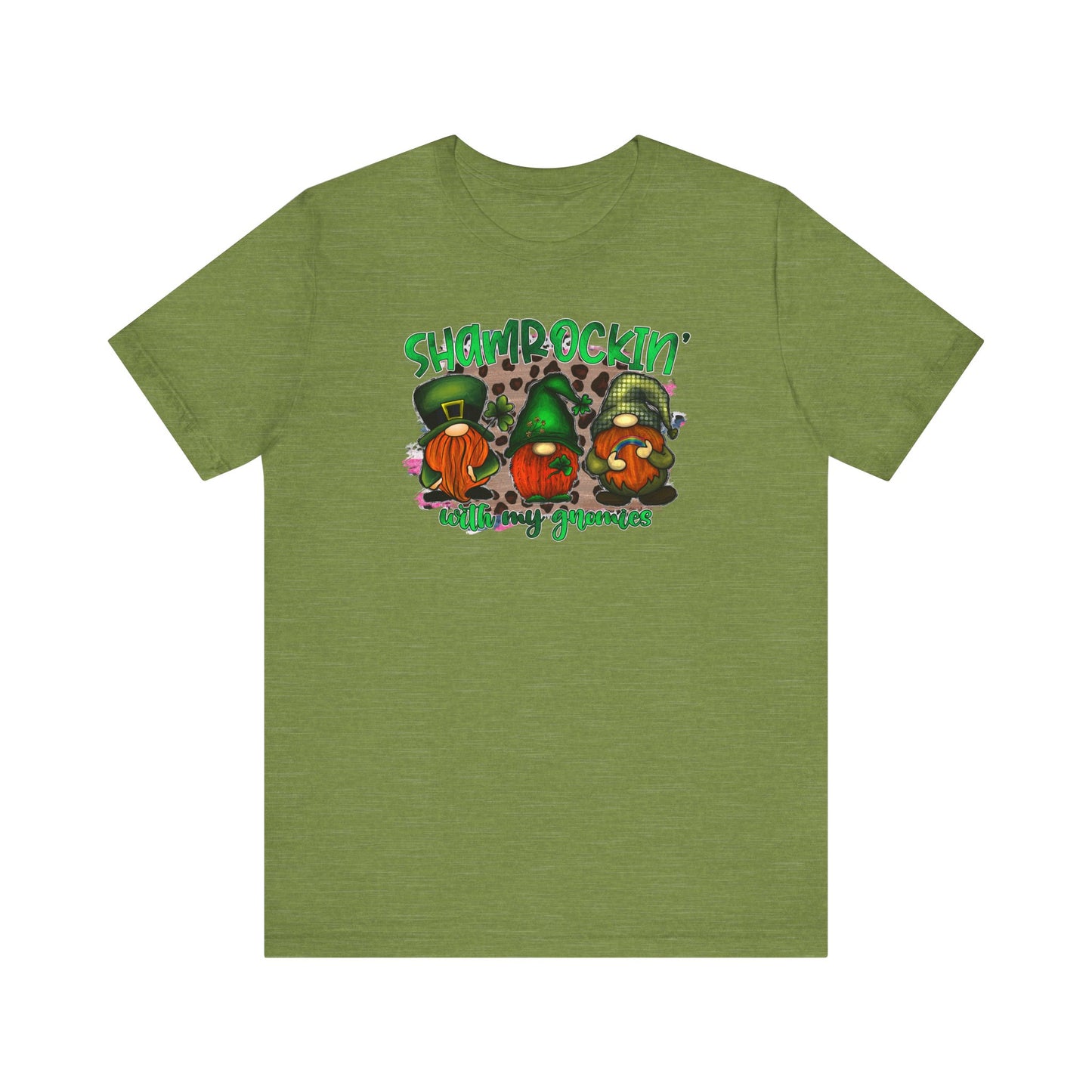 Shamrockin' With My Gnomies Unisex Jersey Short Sleeve Tee