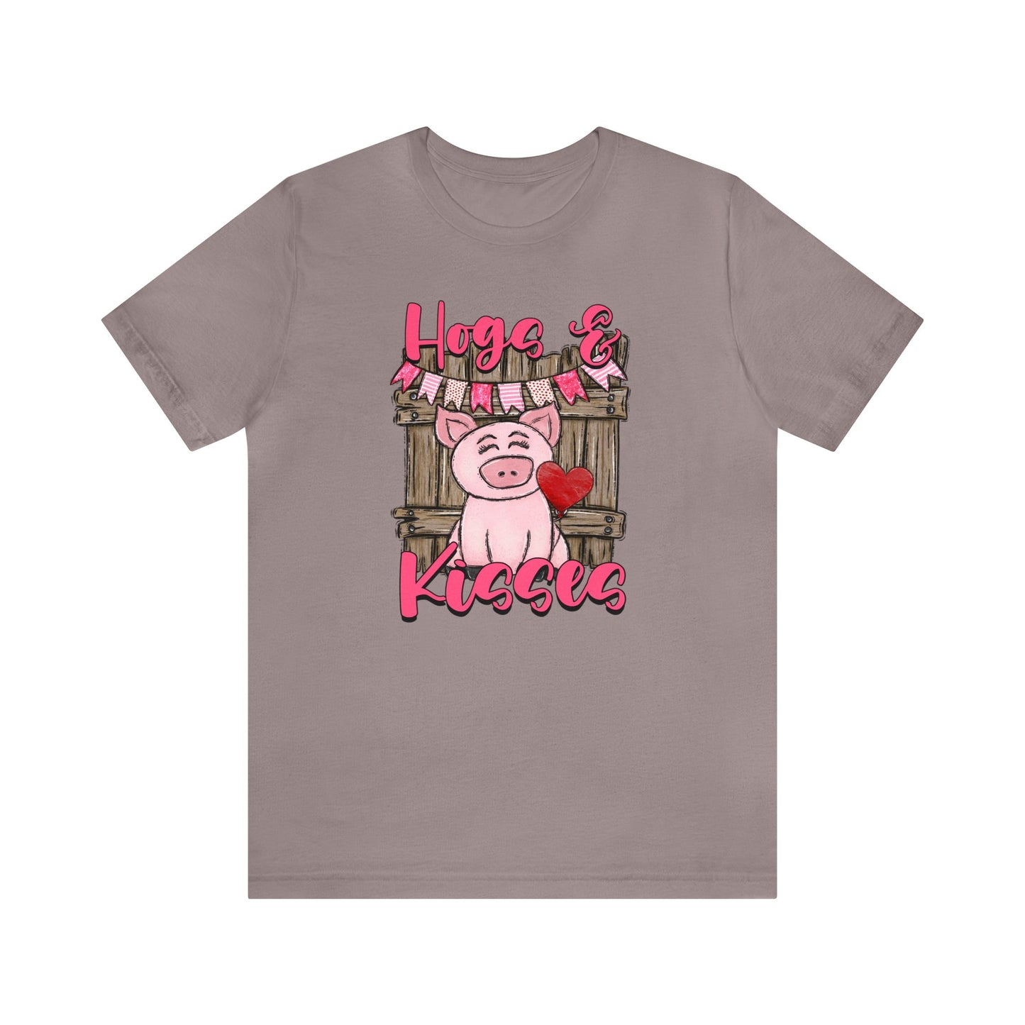 Hogs and Kisses Unisex Jersey Short Sleeve Tee