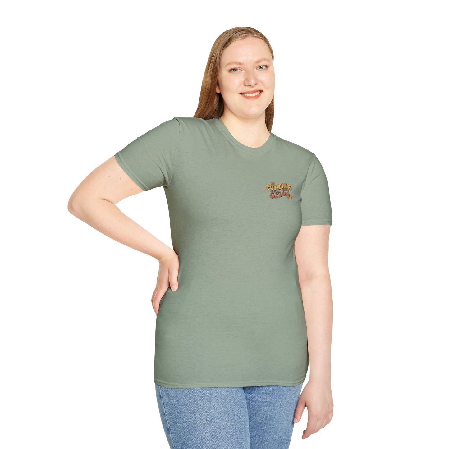 In My Pumpkin Spice Era Two-Sided Unisex Jersey Short Sleeve Tee