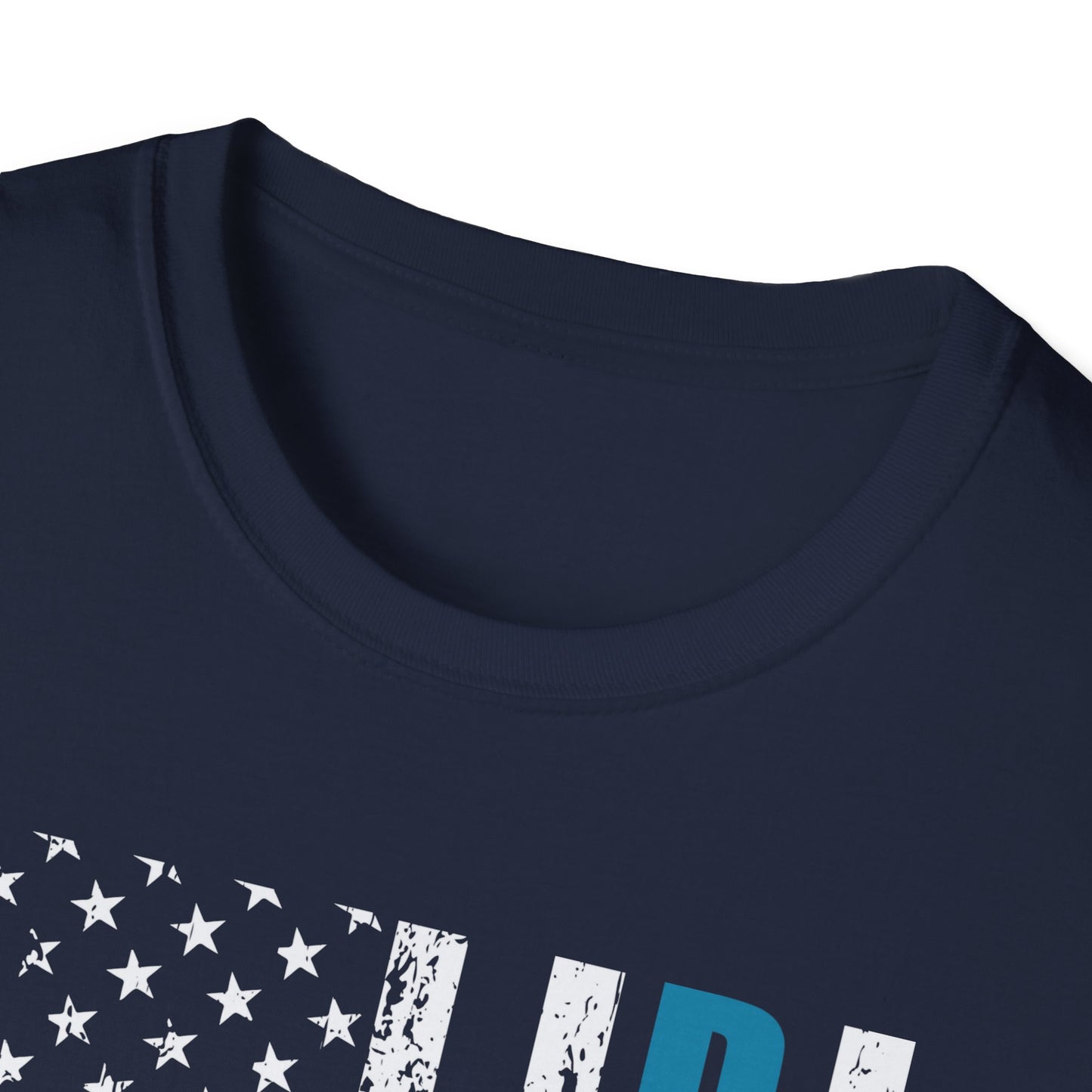 Daddy American Flag Softstyle T-Shirt