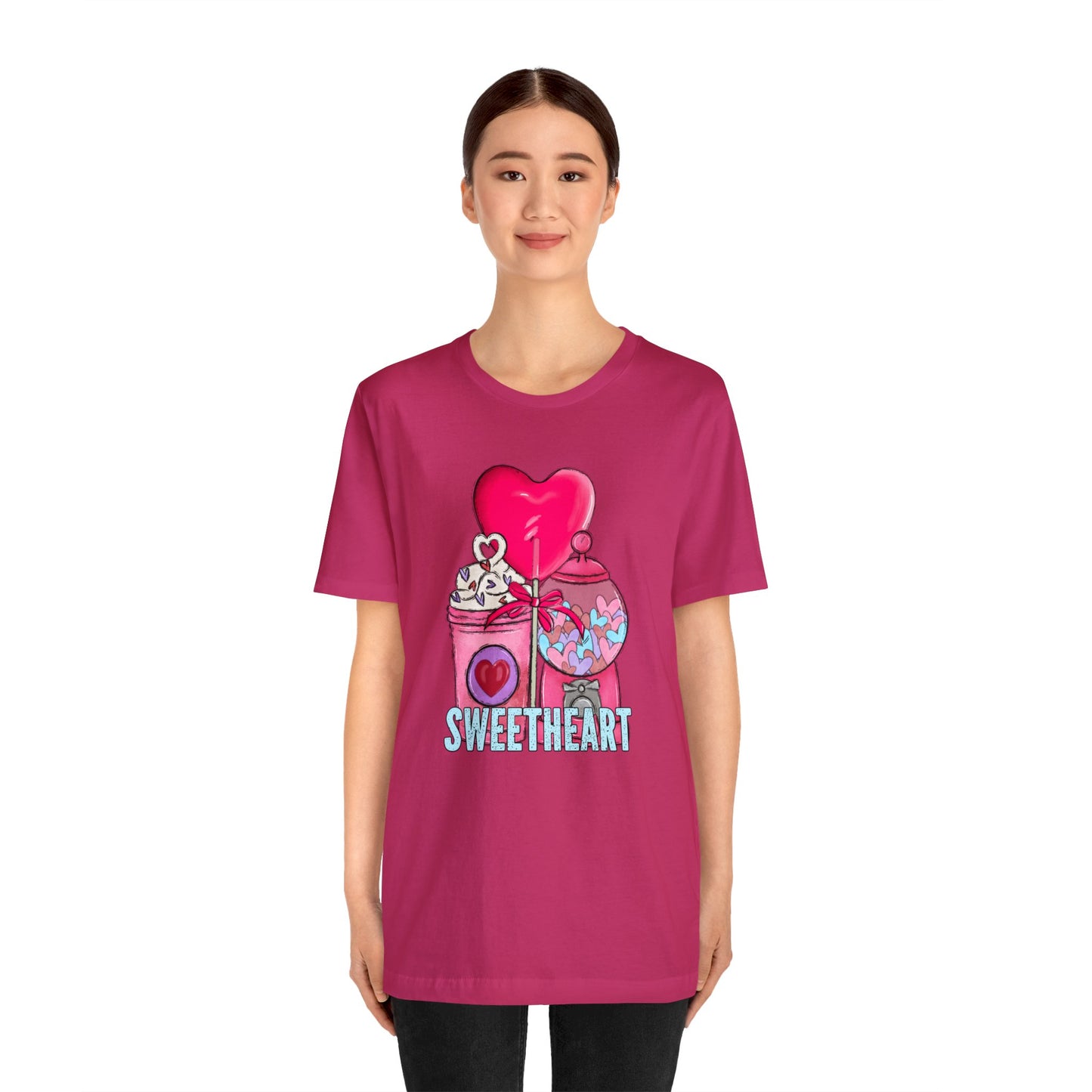 Sweetheart Unisex Jersey Short Sleeve Tee