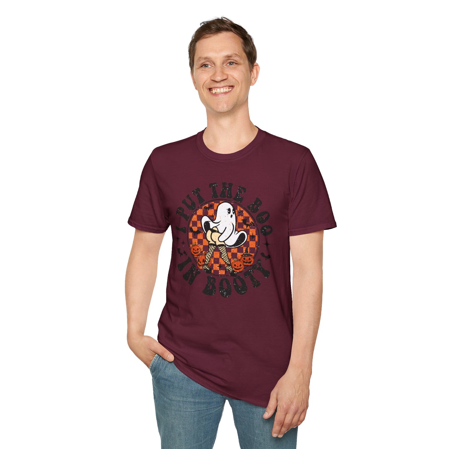 I Put the Boo in Booty Unisex Softstyle T-Shirt