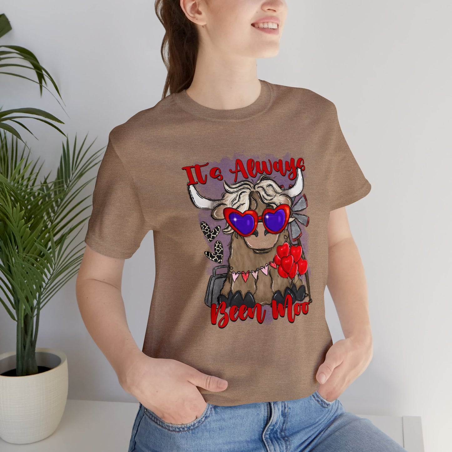 It's Always Been Moo Unisex Jersey Short Sleeve Tee