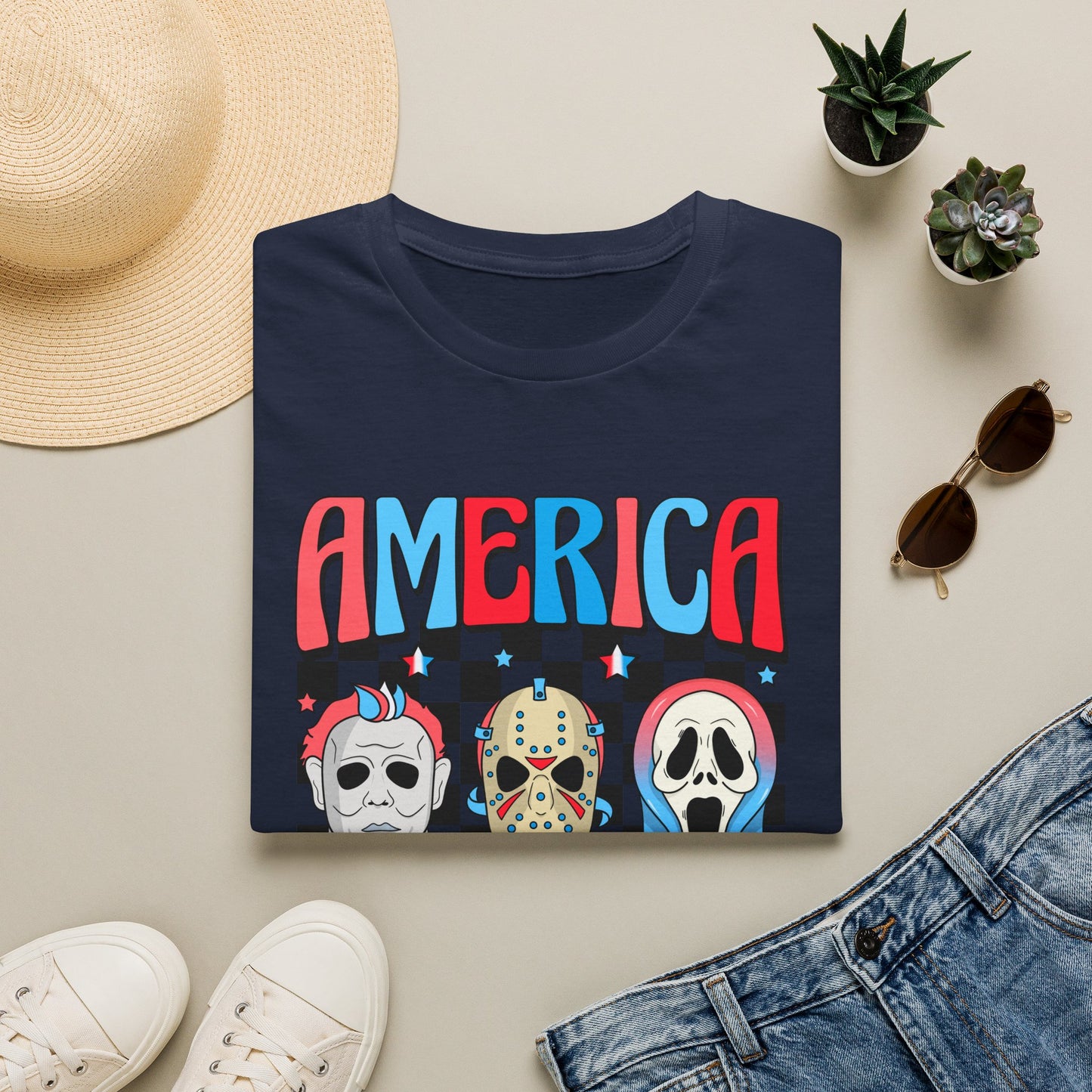 America Killing It Since 1776 T-Shirt — Americana Horror Fans Tee