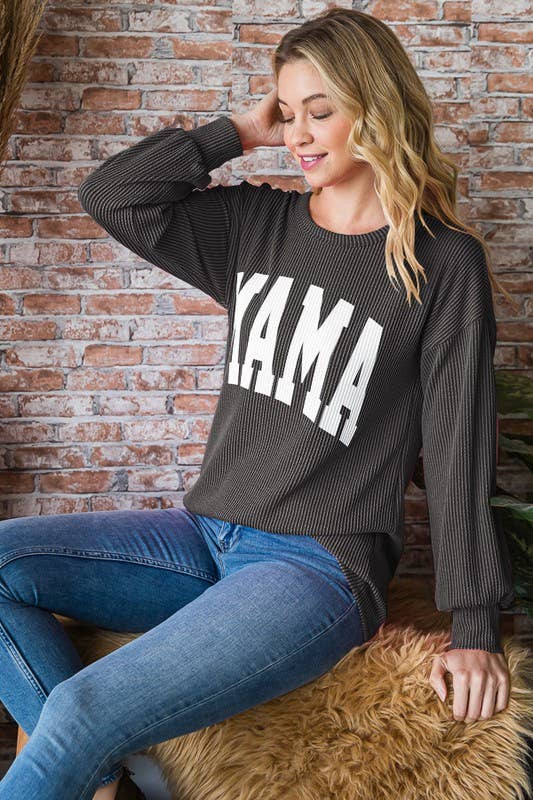 Mama Long Sleeve Top — Salon 209