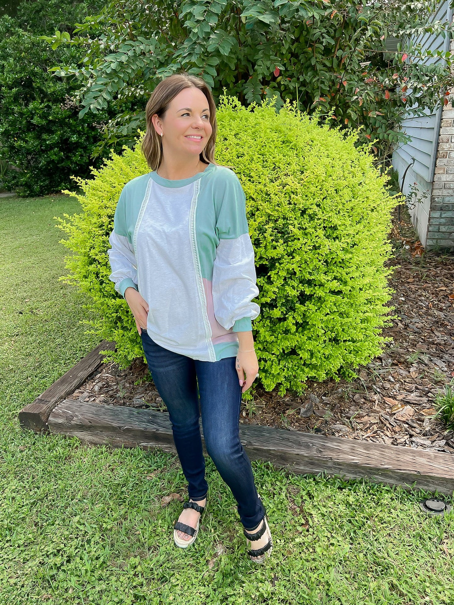 Jersey Colorblock Sweater— The Gathering Cafe