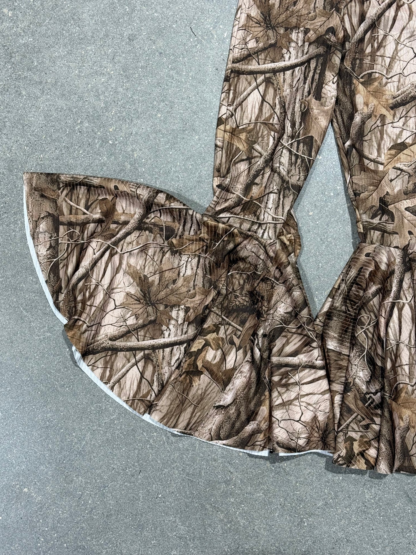 Tree Camo Baby Bell Bottoms