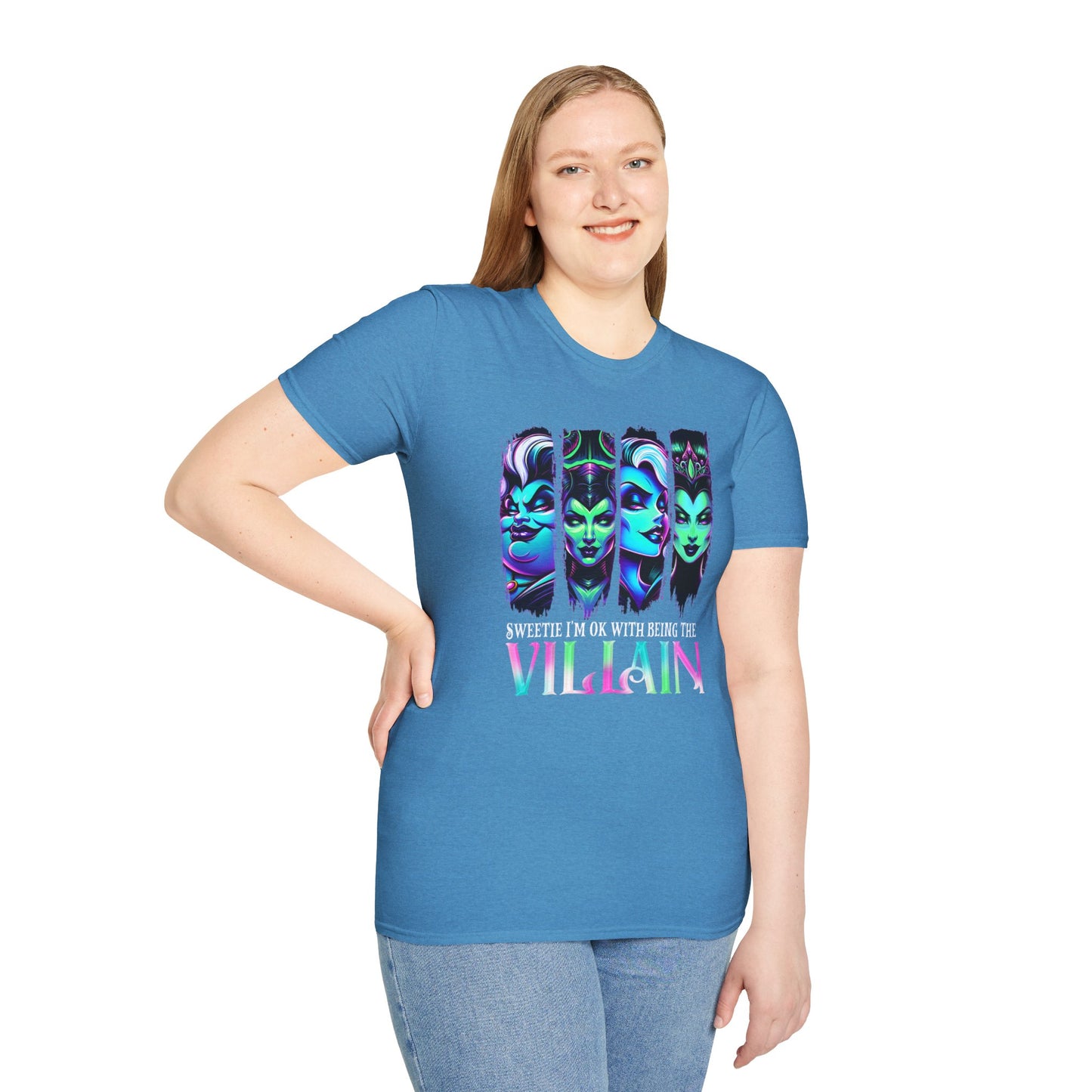 Disney Villains Unisex T-Shirt - Sweetie I'm OK with Being the Villian