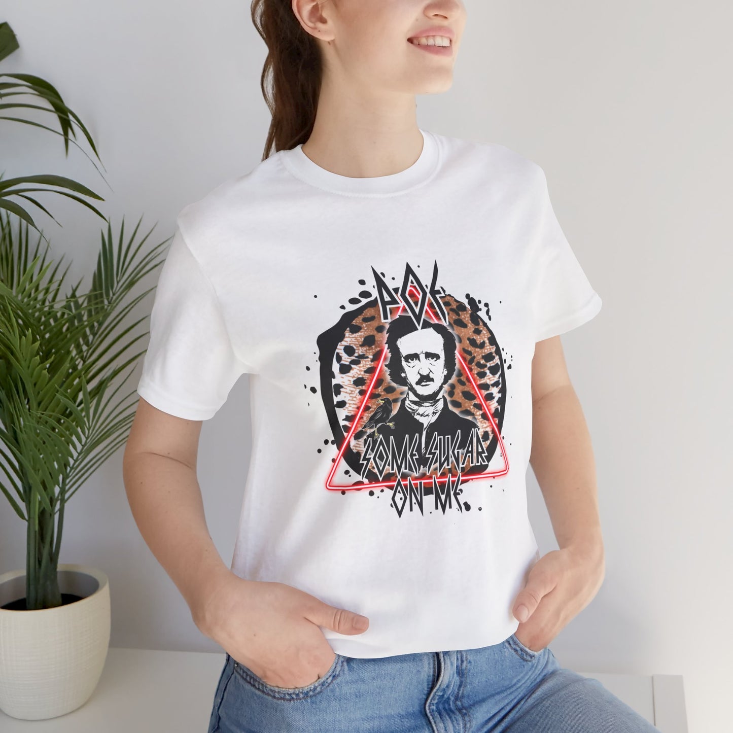 Poe Some Sugar On Me Short Sleeve Tee, Edgar Allen Poe Tee