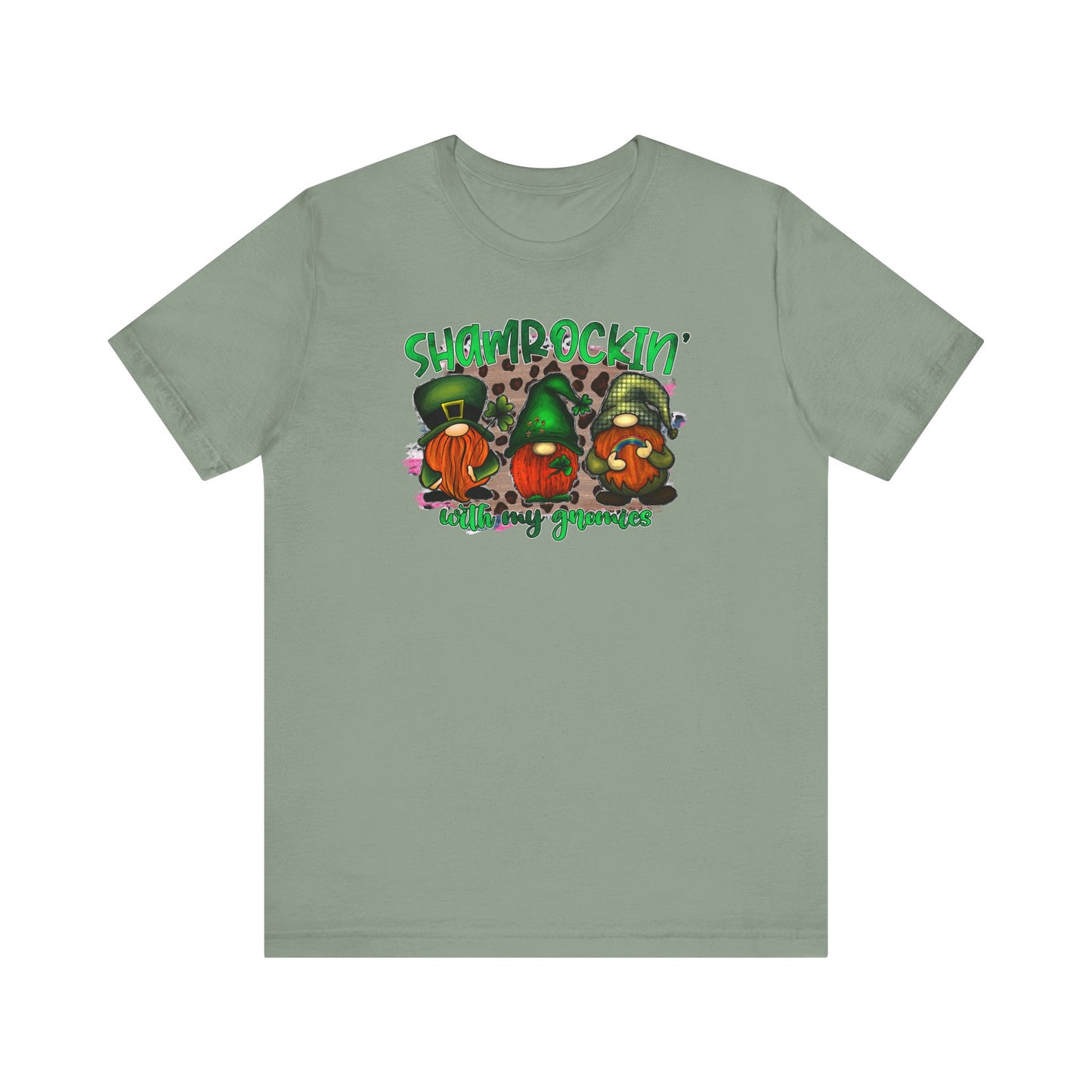 Shamrockin' With My Gnomies Unisex Jersey Short Sleeve Tee