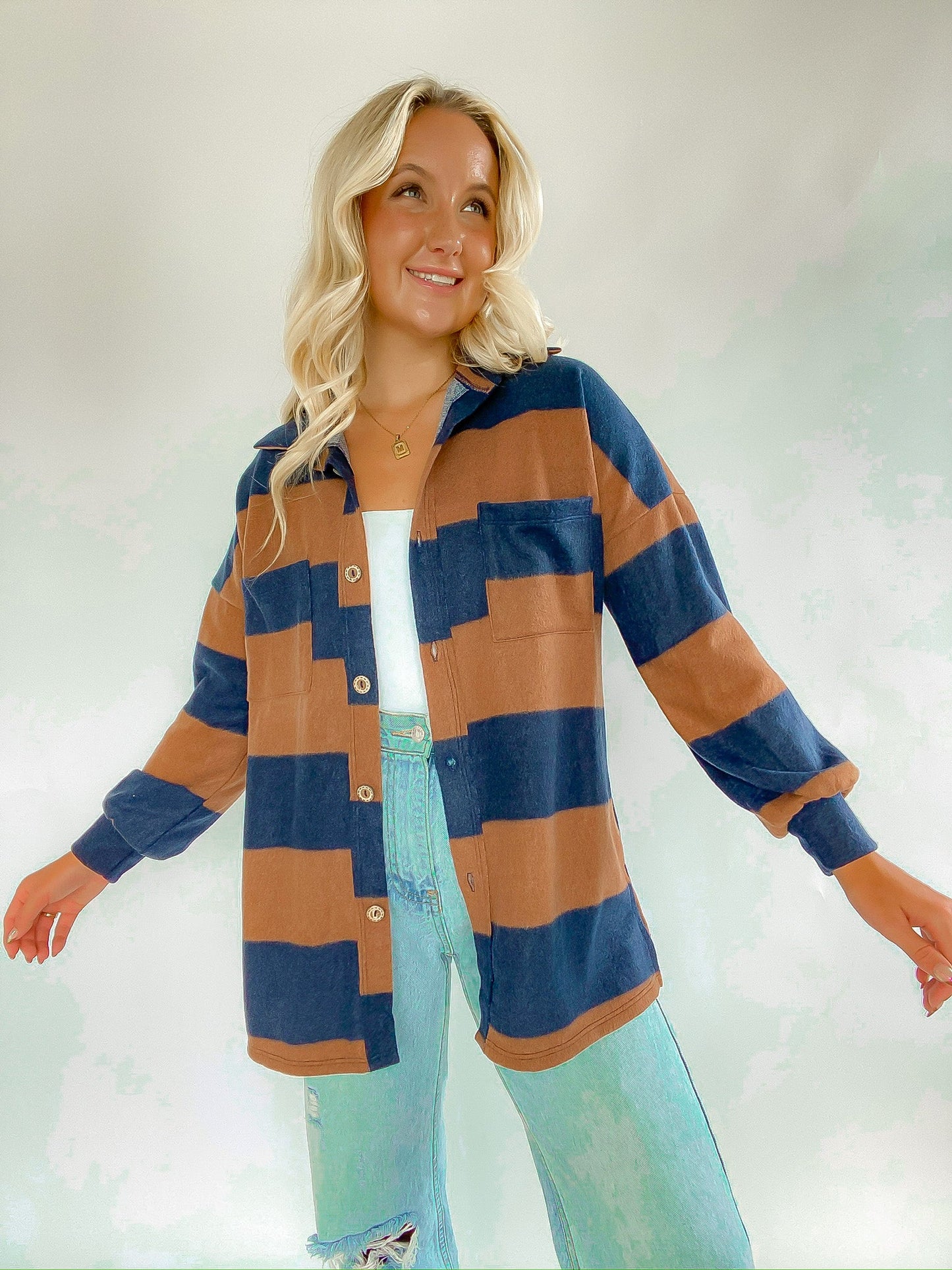 Modern Cabin Shacket — Salon 209