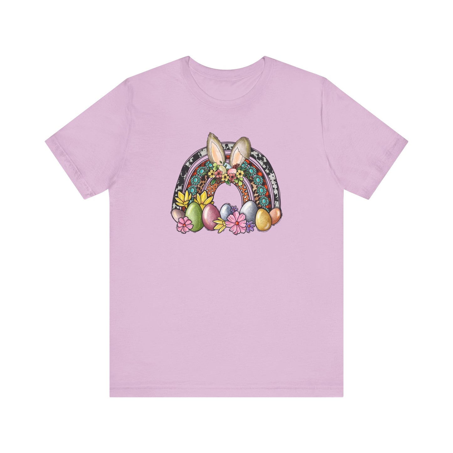 Easter Rainbow Unisex Jersey Short Sleeve Tee