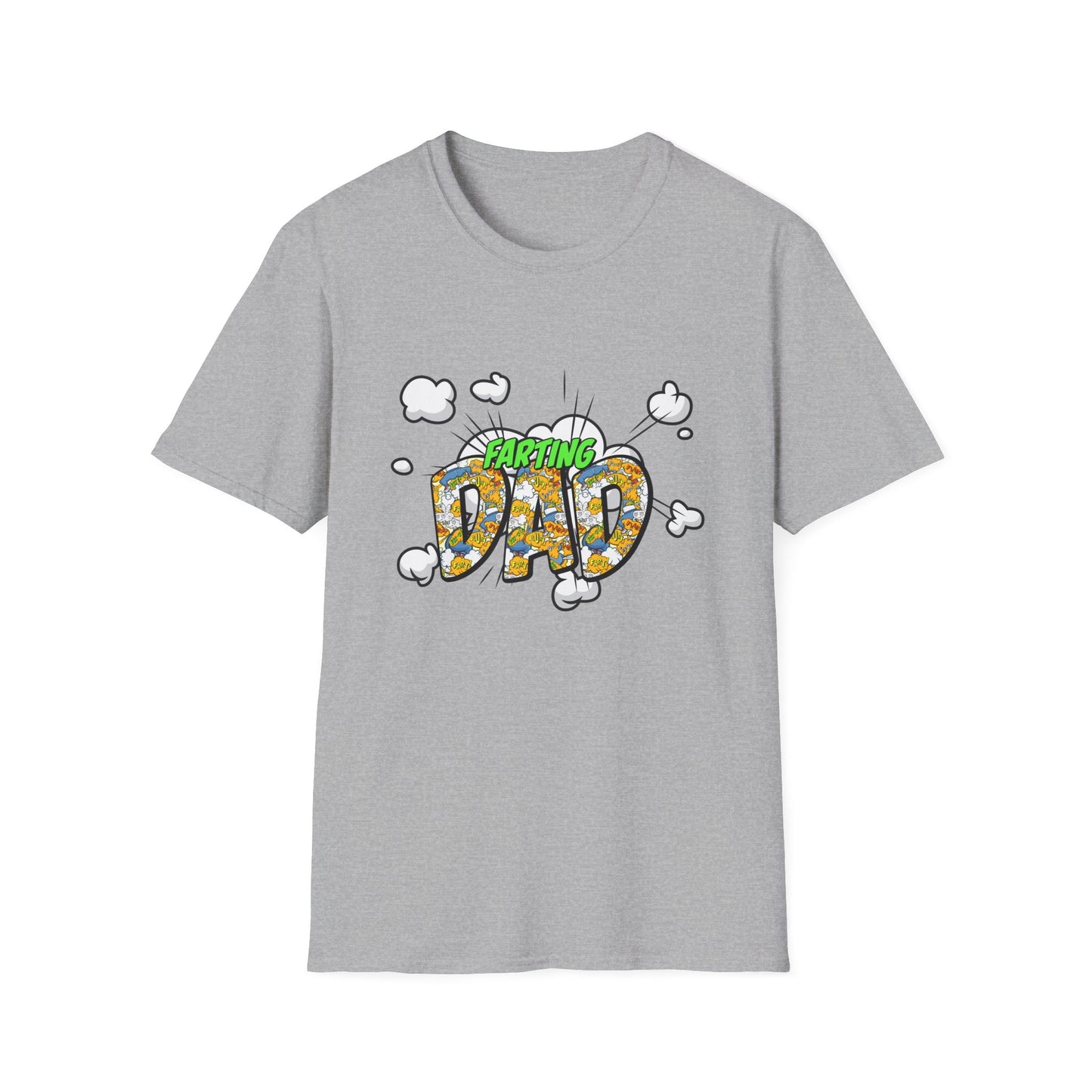 Farting Dad Softstyle T-Shirt