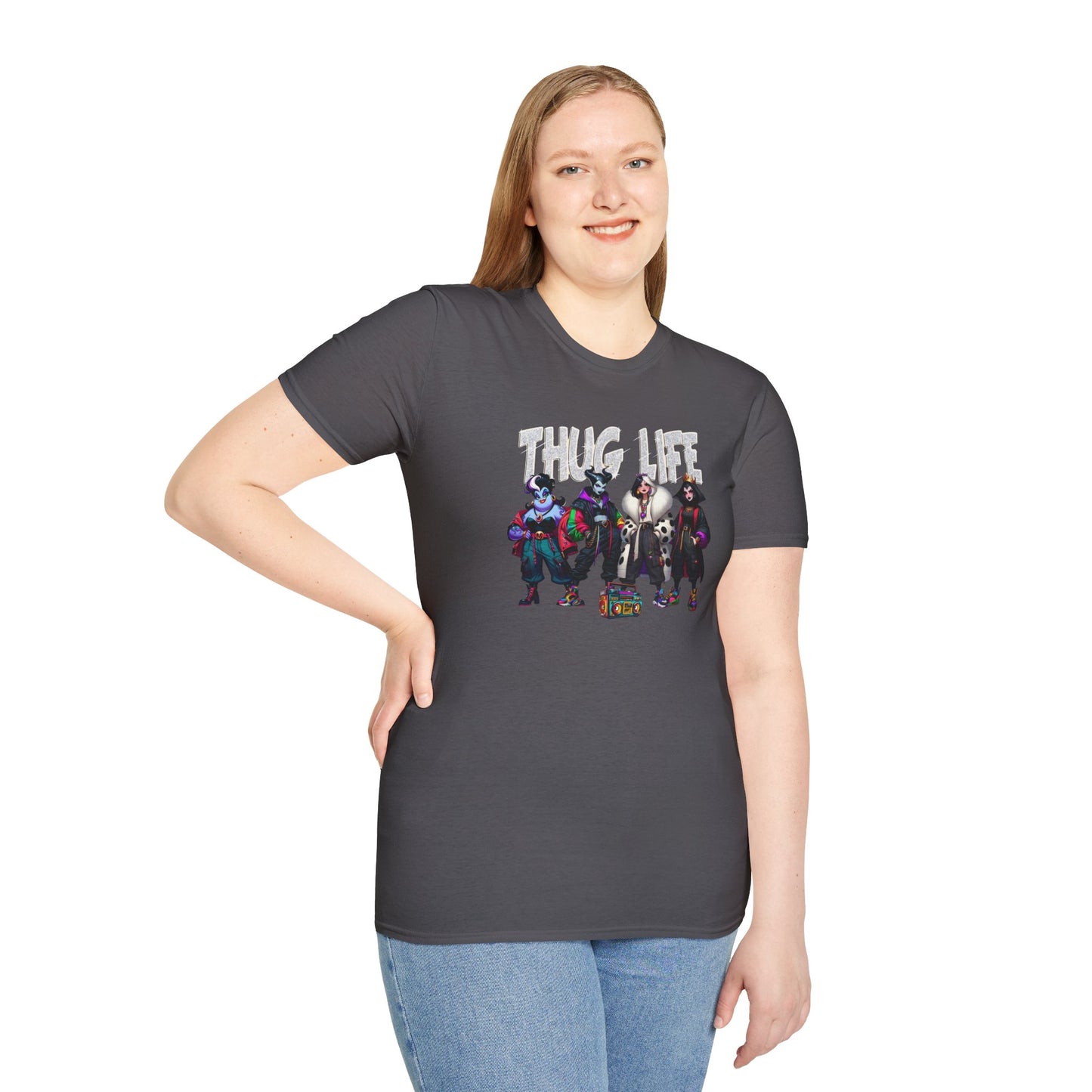 Disney Villains Thug Life Unisex T-Shirt