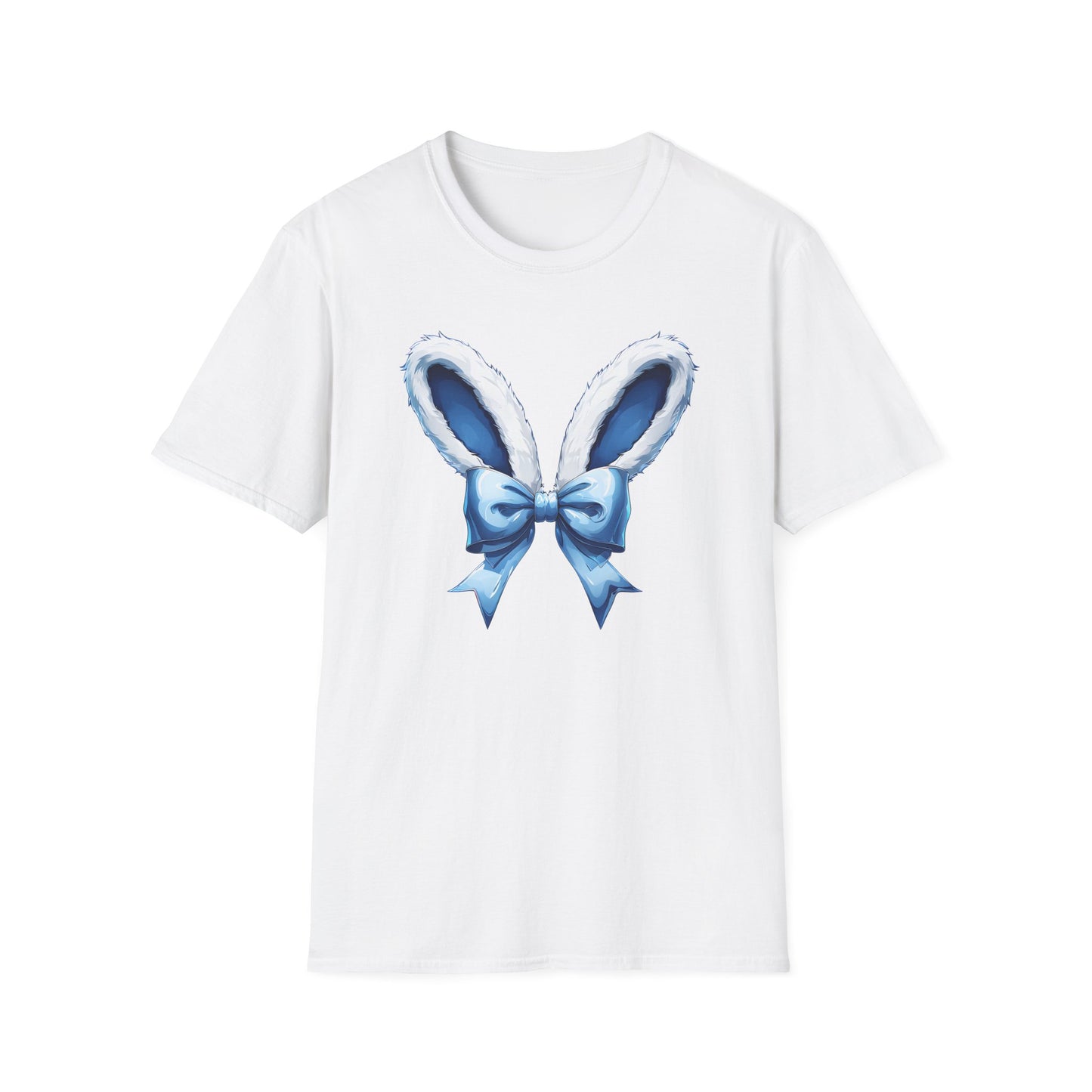 Cute Bunny Ears T-Shirt for Easter, Spring Festival Tee, Unisex Graphic Shirt, Cozy Casual Wear, Gift for Animal Lovers