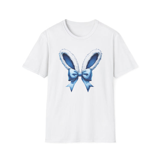 Cute Bunny Ears T-Shirt for Easter, Spring Festival Tee, Unisex Graphic Shirt, Cozy Casual Wear, Gift for Animal Lovers