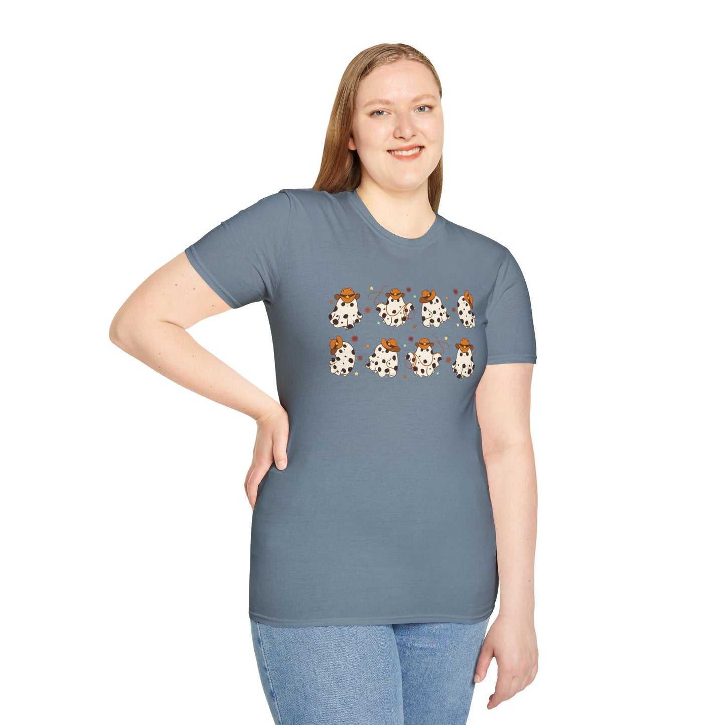 Roping Cowboy Ghost T-Shirt