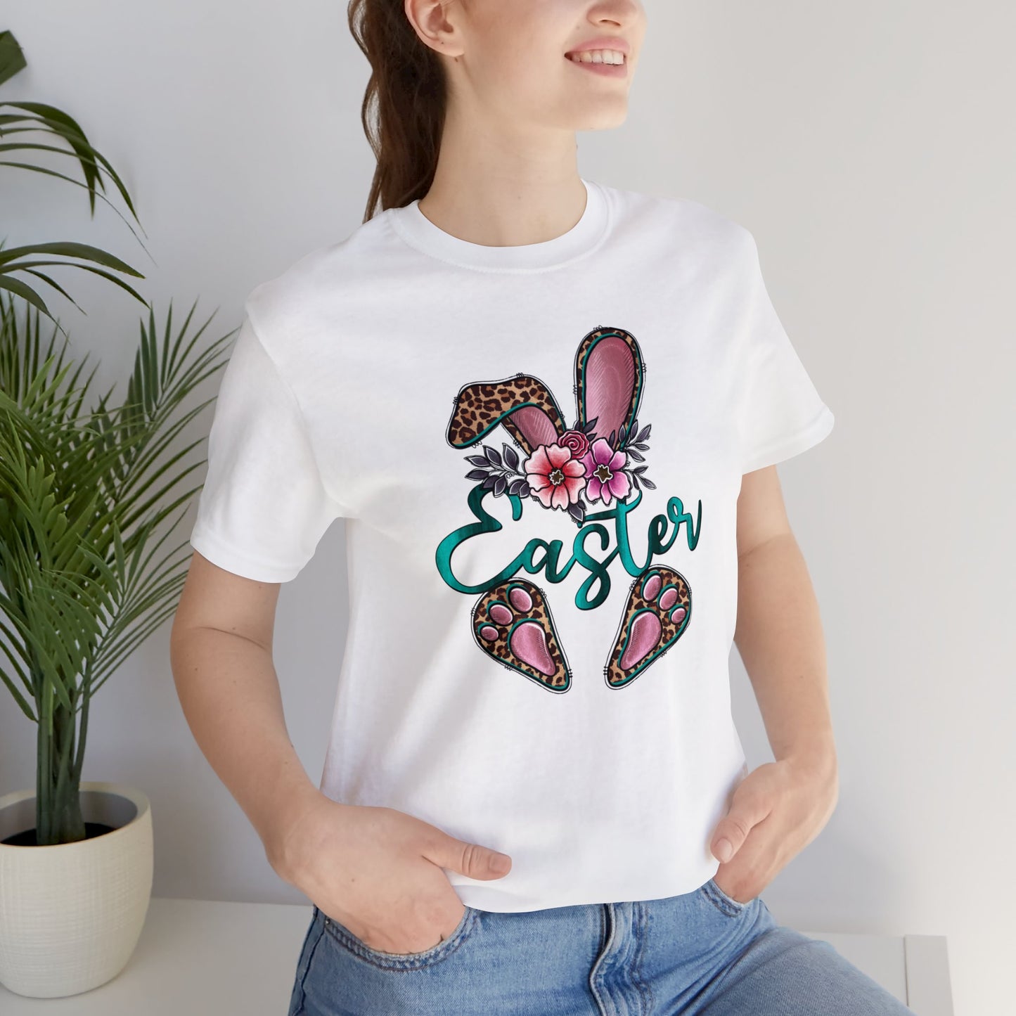 Easter Bunny Unisex Jersey Short Sleeve Tee