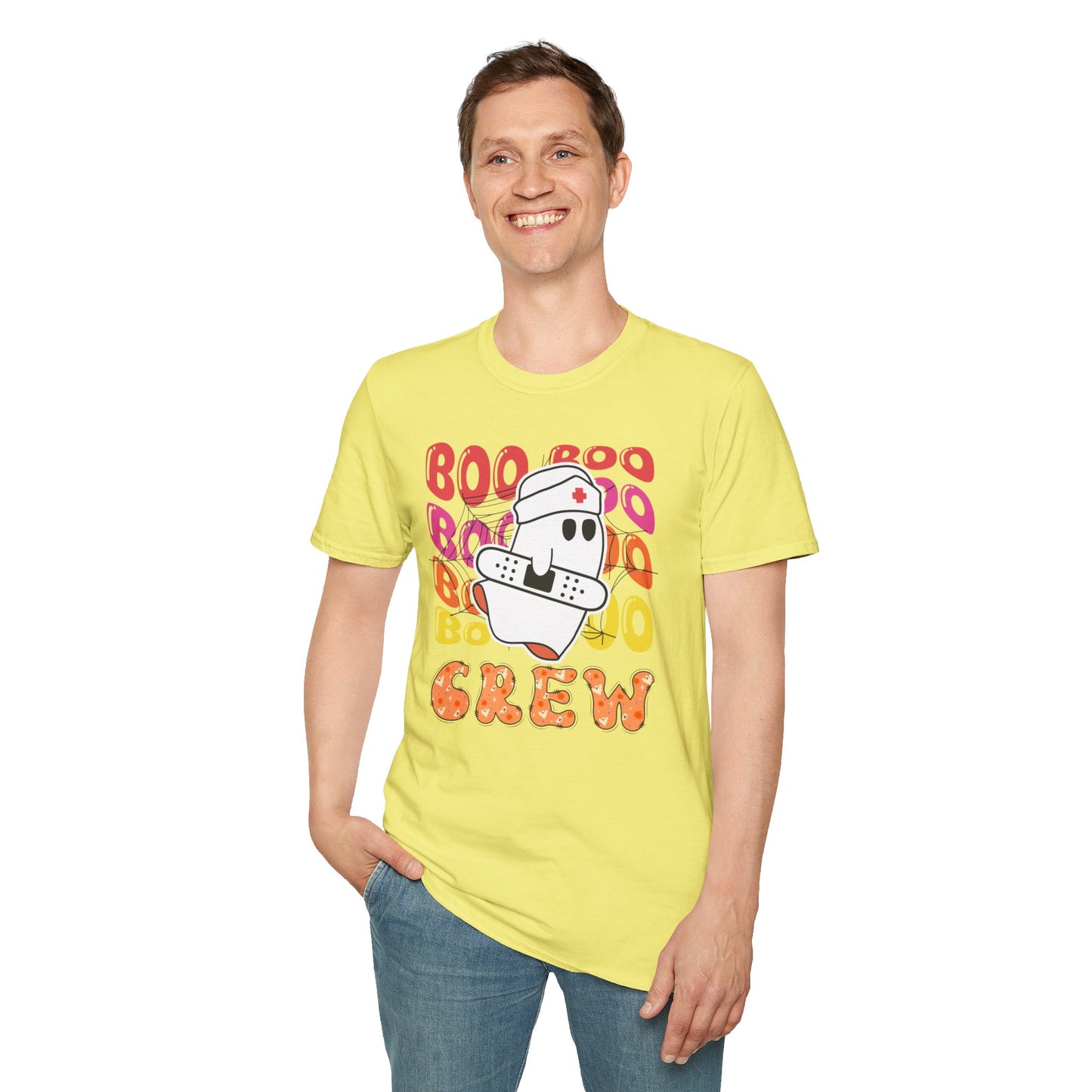 Halloween Nurse Doctor Unisex T-Shirt - Boo Boo Crew Shirt