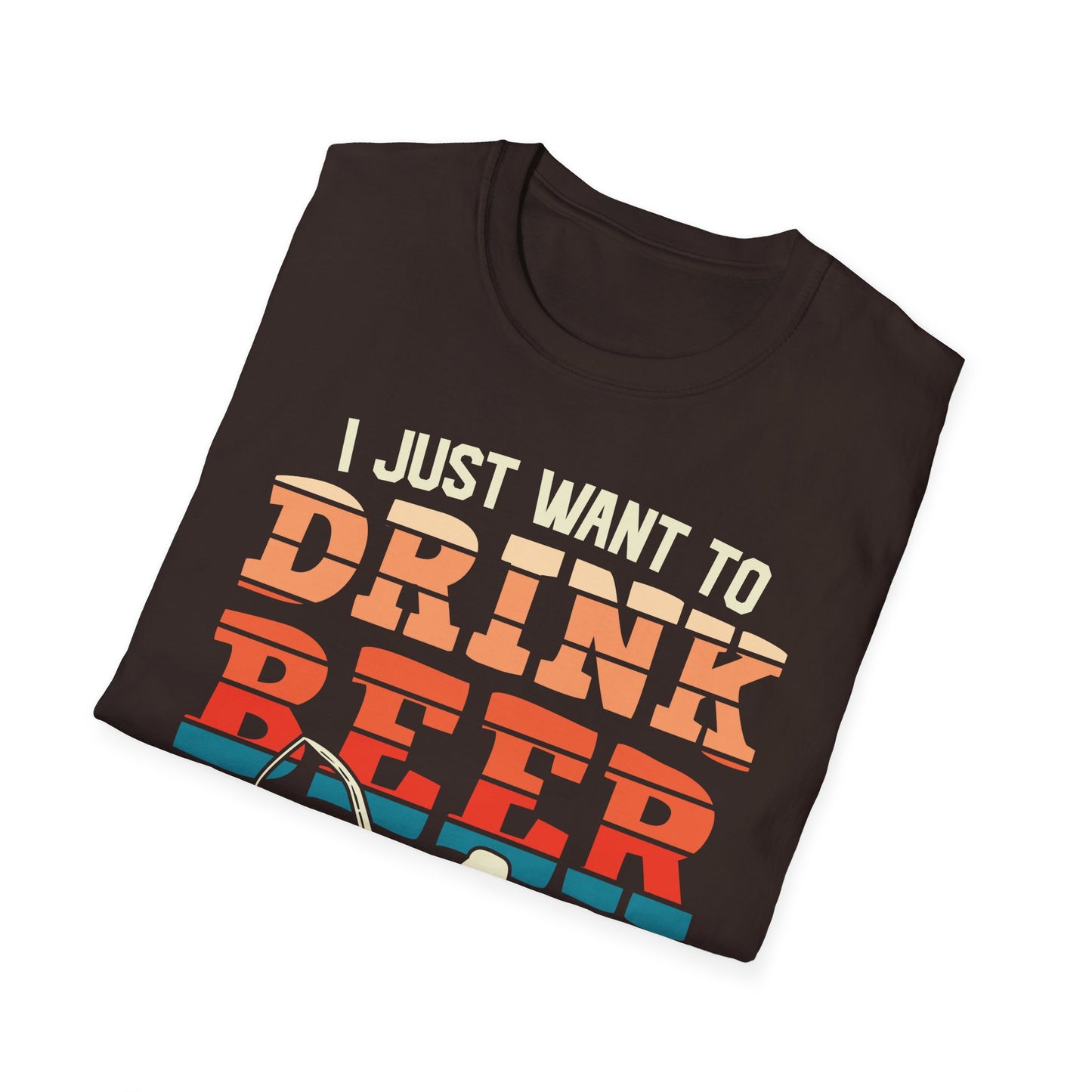 I Just want to Drink Beer and Jerk My Rod Shirt, Guy Fishing Shirt, Funny Fishing Shirt